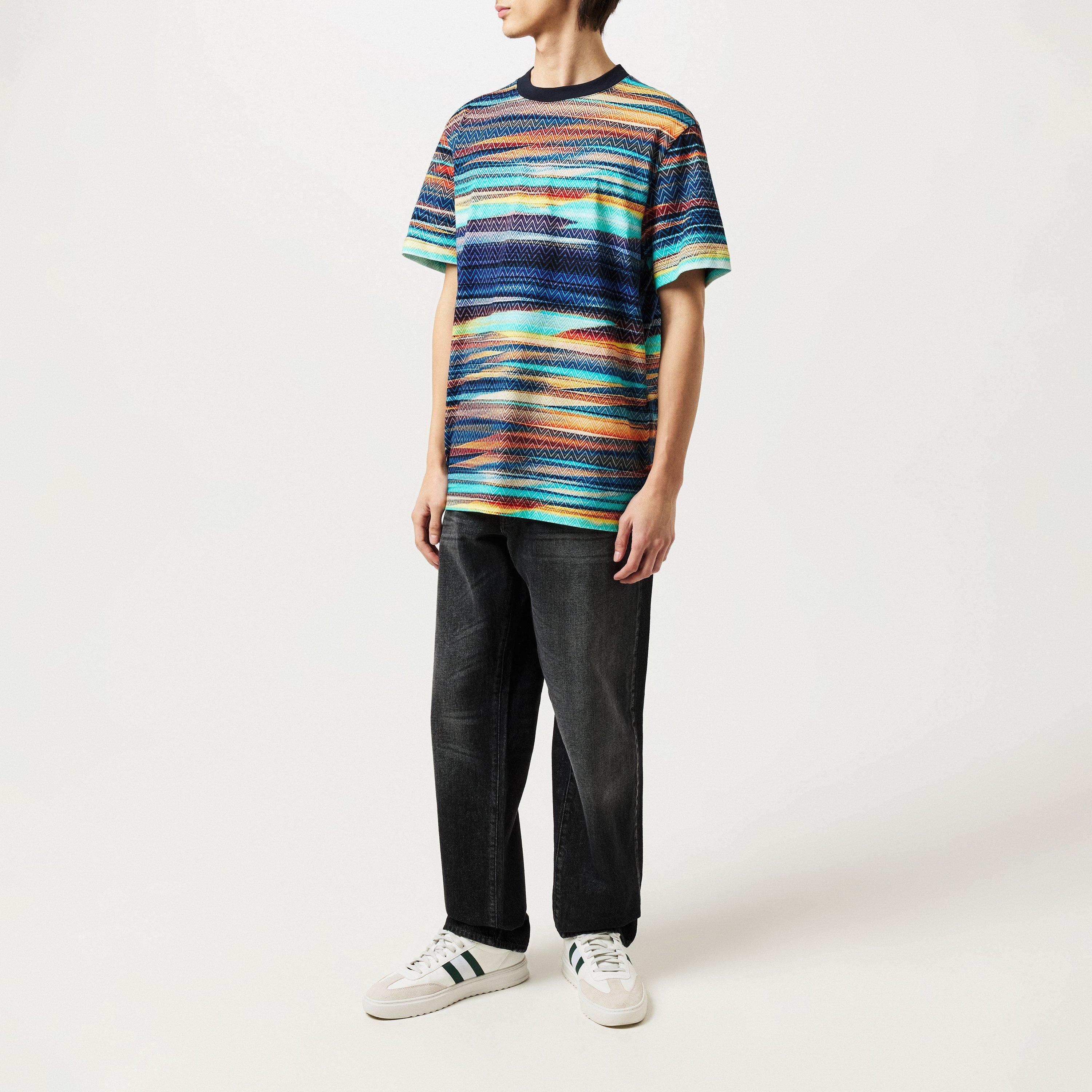 Multi SM9LU - Missoni - Stripe Blur T-Shirt - 3