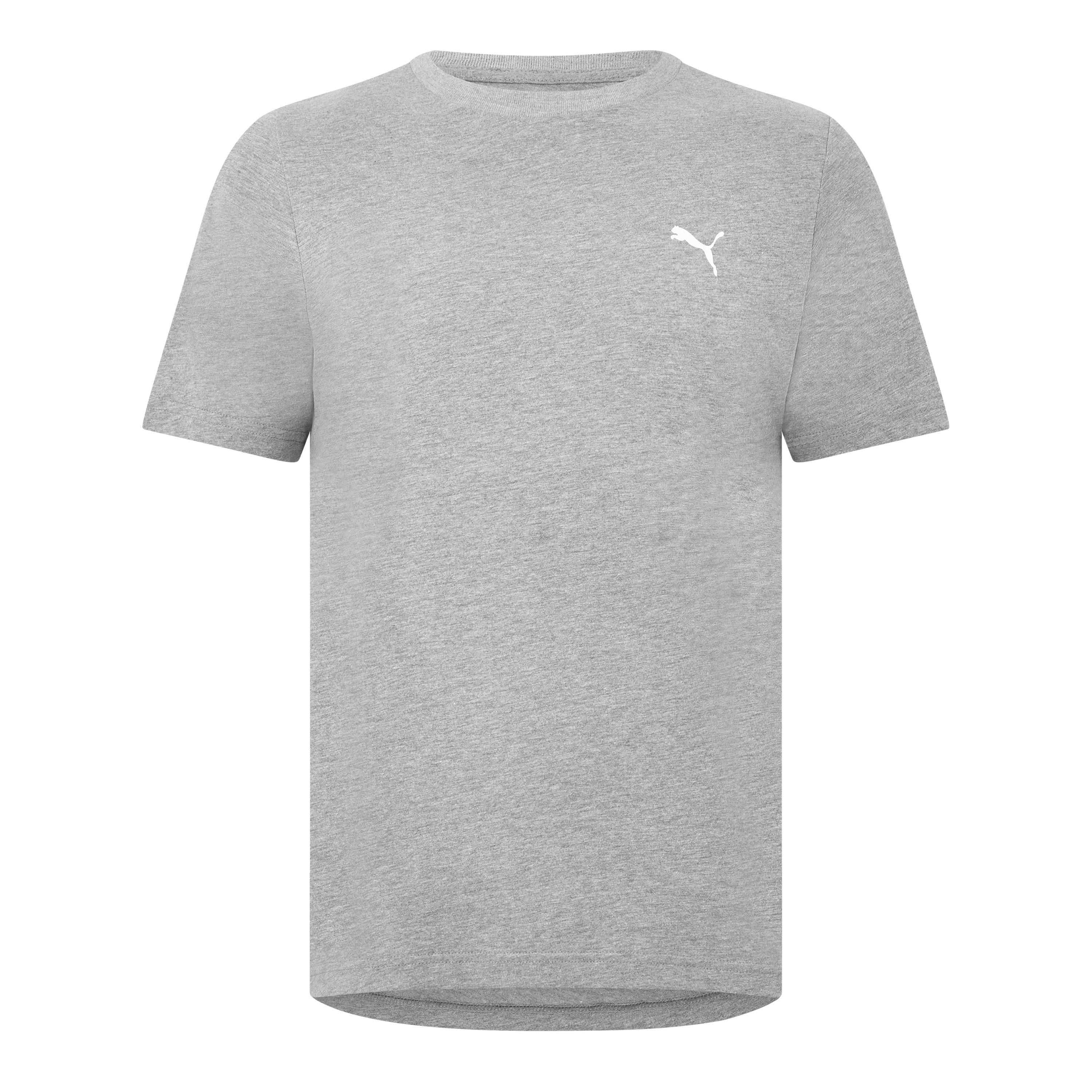 Grey Heather - Puma - Men's Blank Base T-Shirt - 1