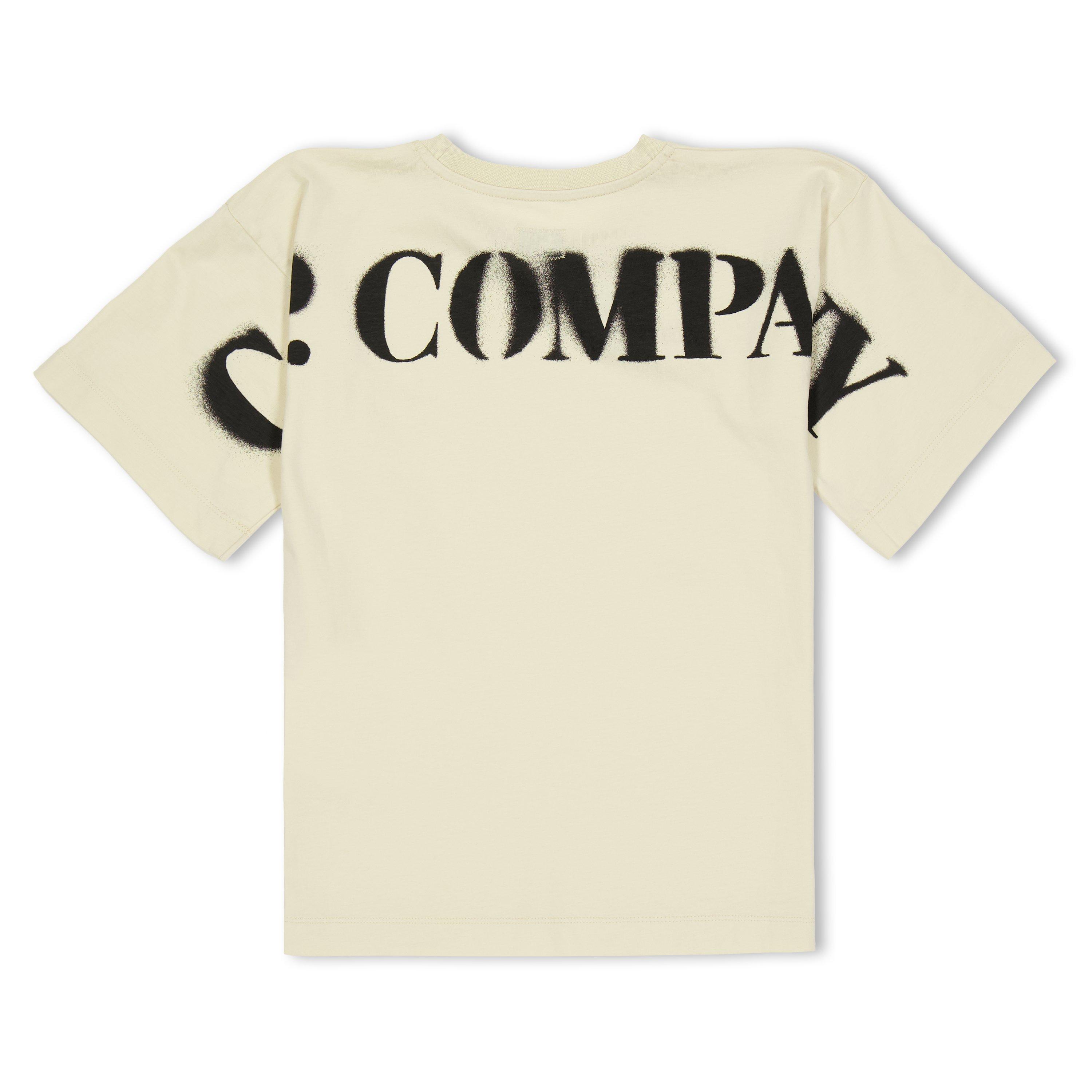 Ecru 10203 - CP Company - CP Back Graphic Tee Jn62 - 2