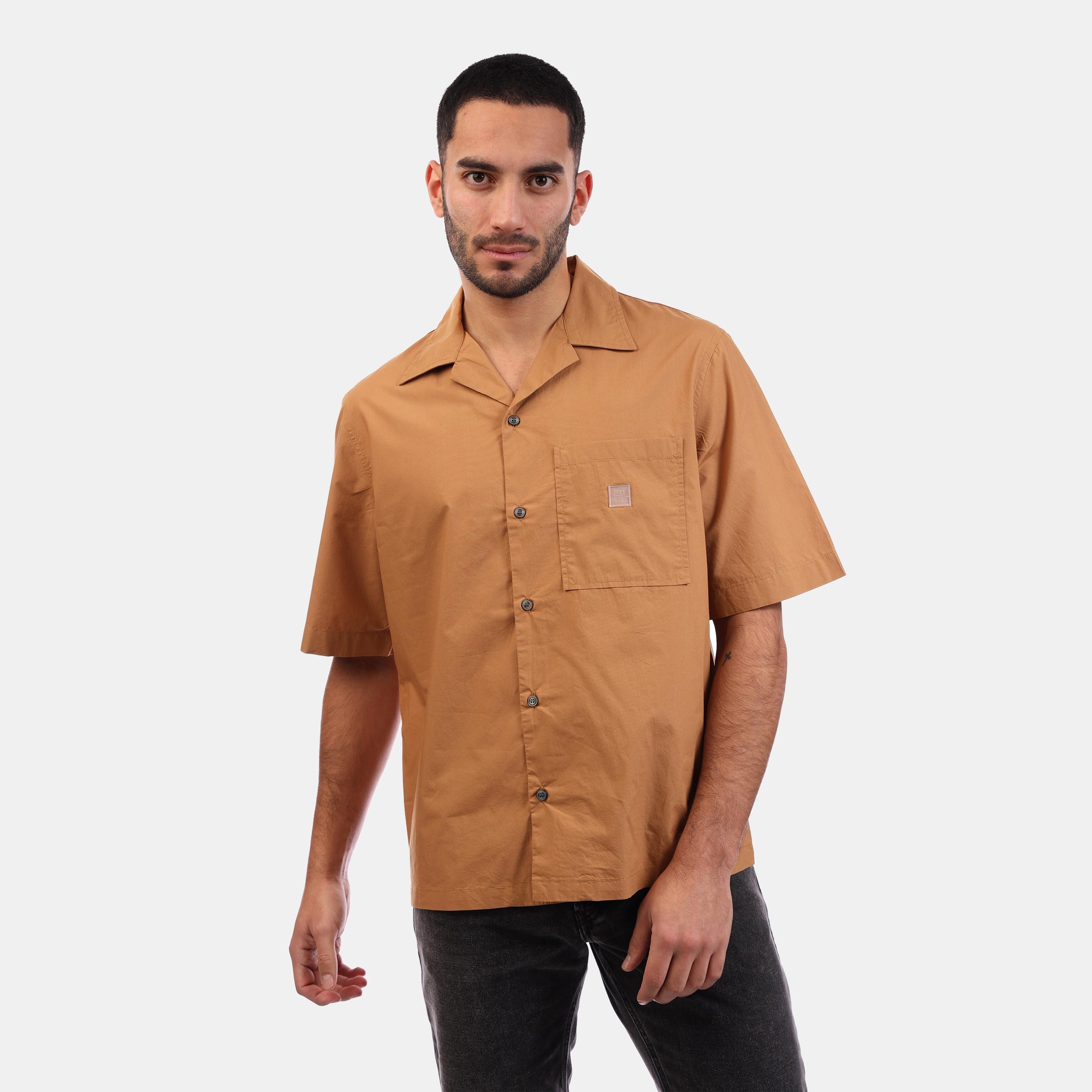 Brown - Diesel - Men's Mac Out Cmici T-Shirt - 6
