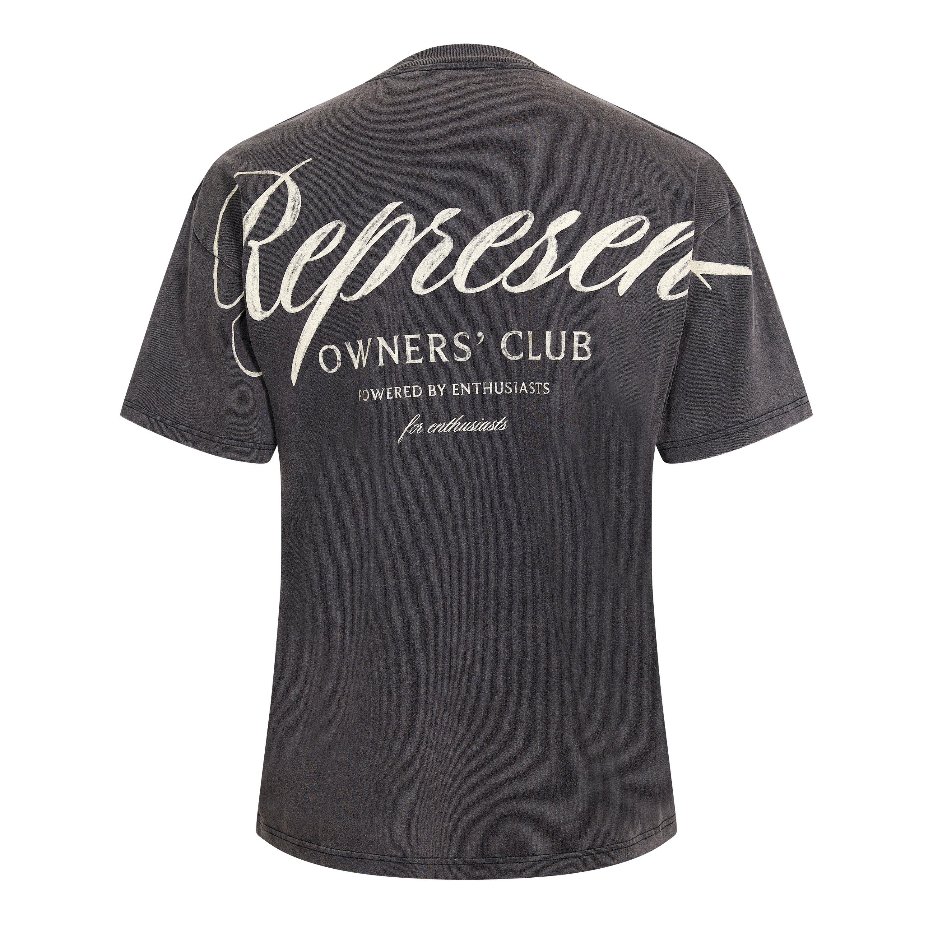 Vintage Grey - Represent - Rep OC Script Tee Sn62 - 2
