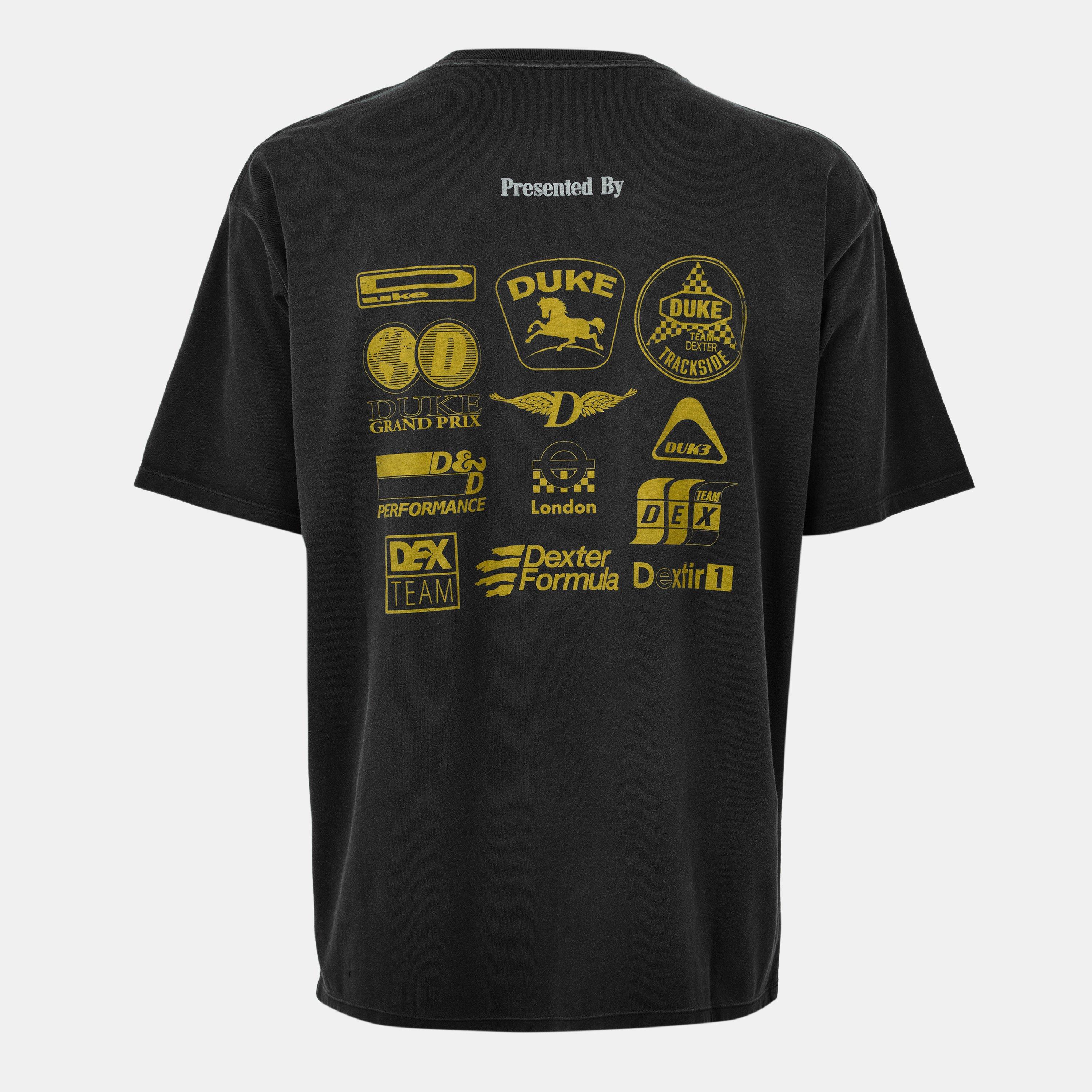 Black Yellow - Duke and Dexter - Men's Oversized T-Shirt - 2
