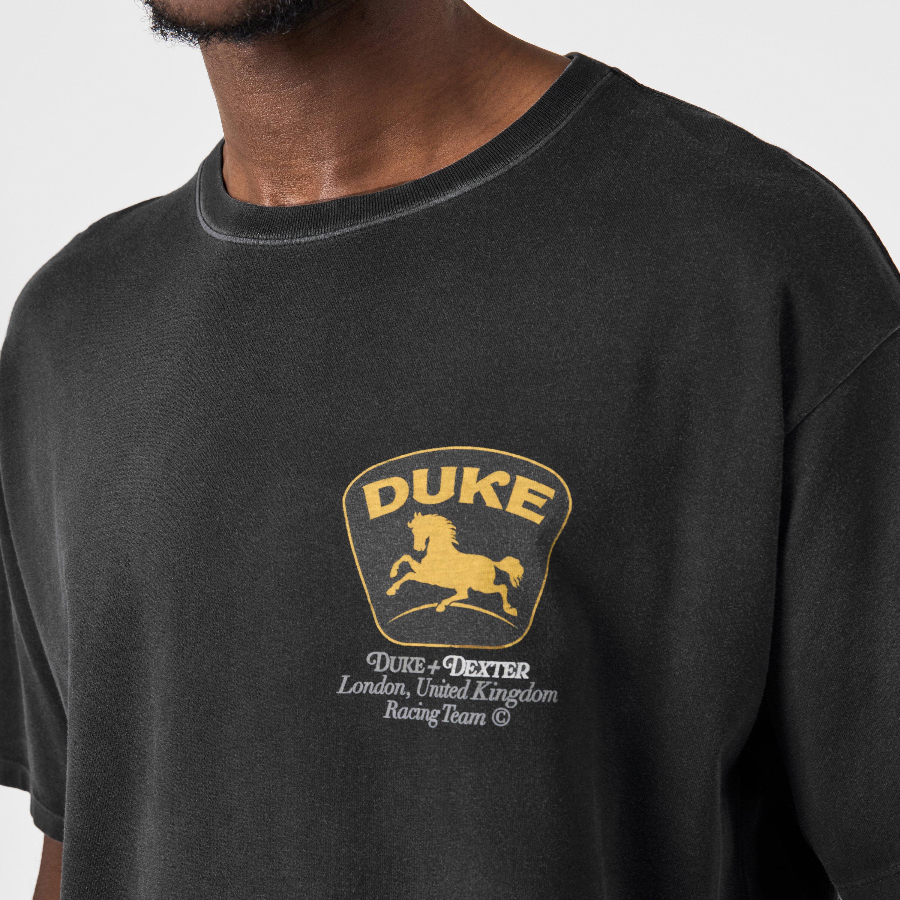 Black Yellow - Duke and Dexter - Men's Oversized T-Shirt - 5
