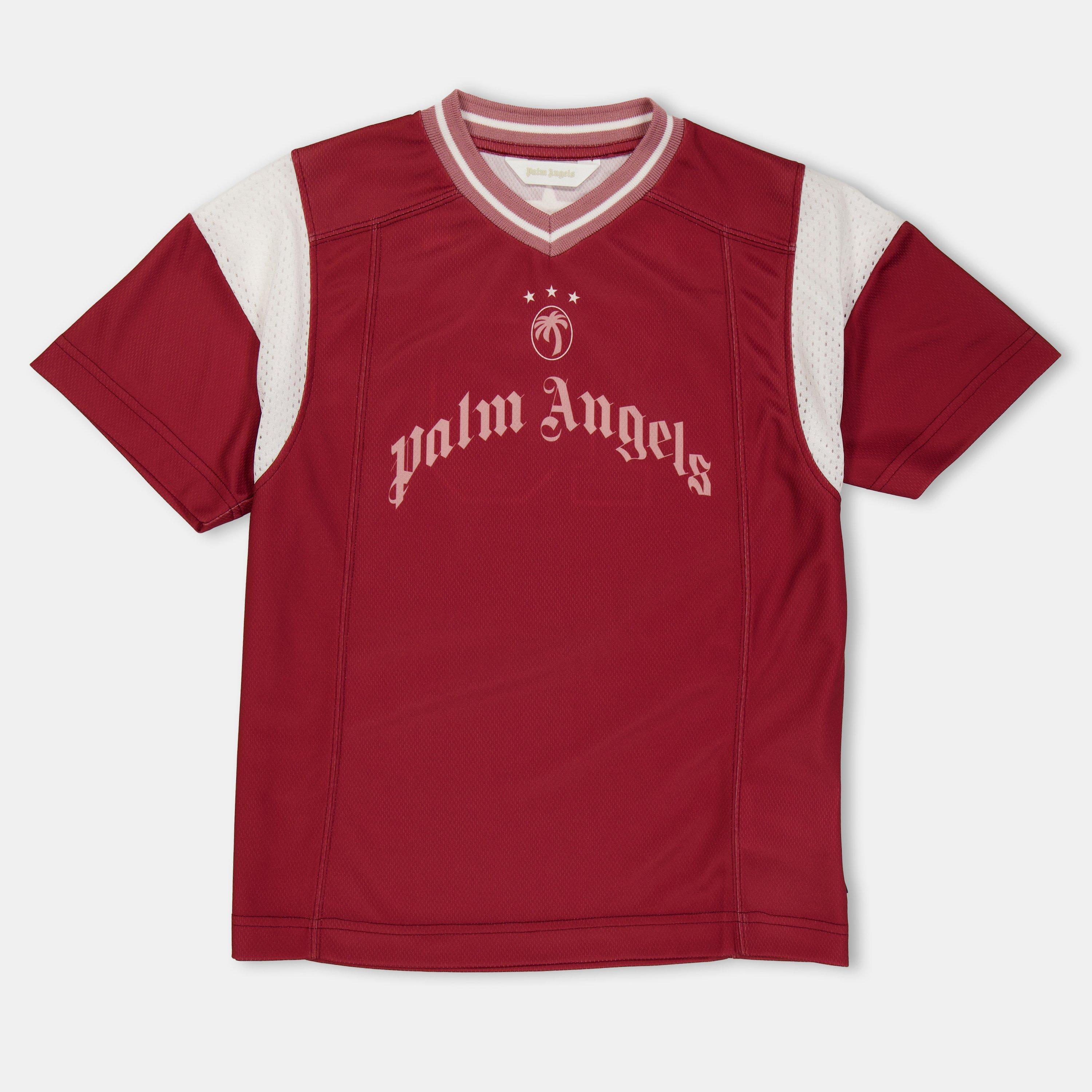 Palm Angels  Kids ' T-Shirt - Red 2730 - 14Y