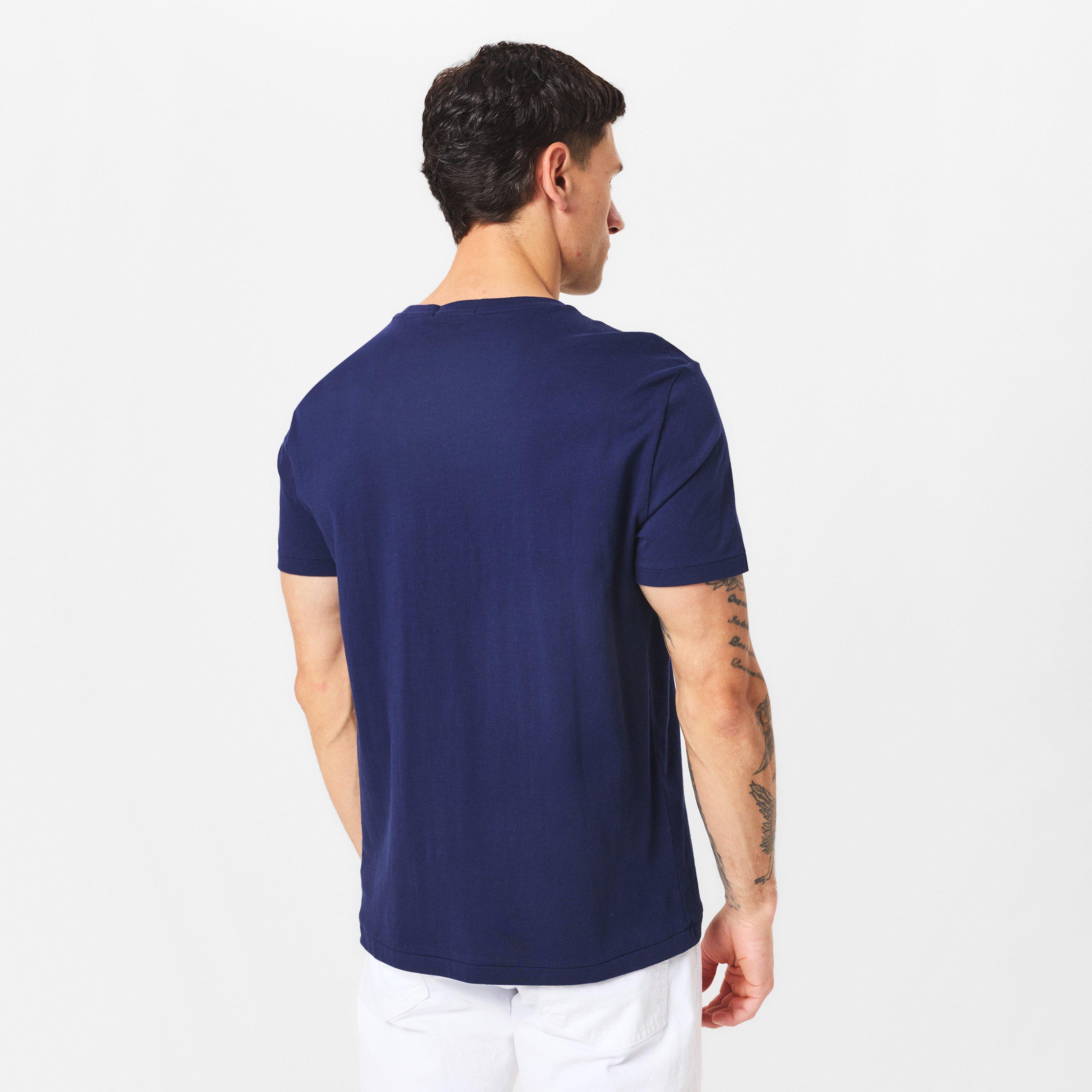 Green Beach - Polo Ralph Lauren - Men's Holiday Bear Regular Fit T-Shirt - 4