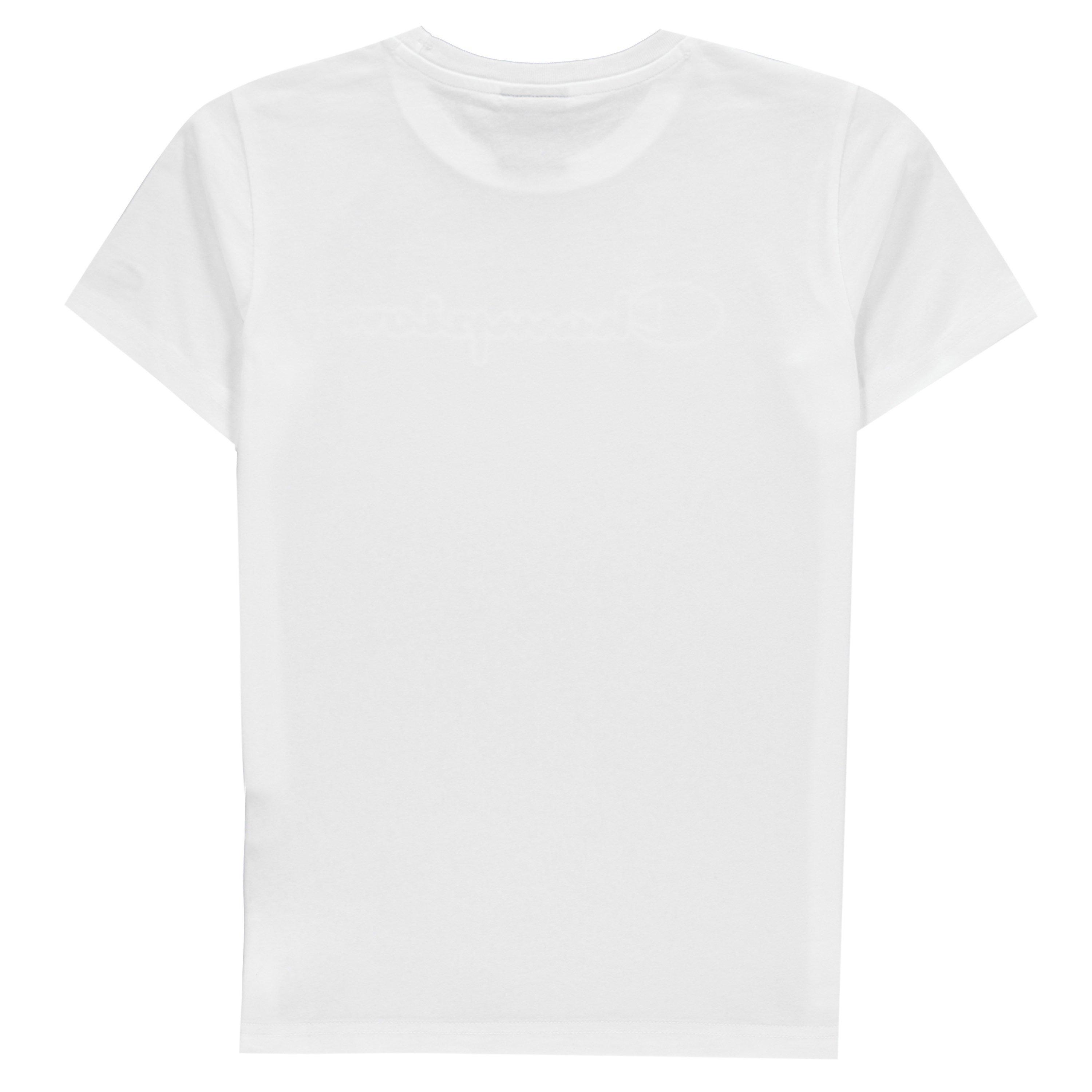 White - Champion - Logo T-Shirt - 2