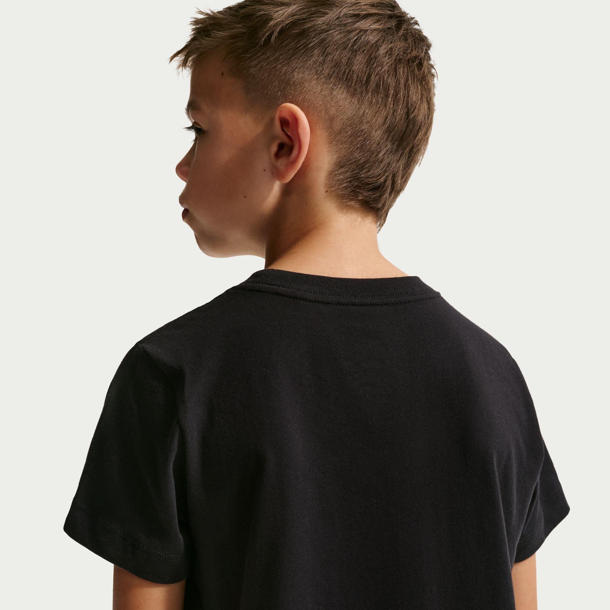 Black - Nike - Kids' Boxy T-Shirt - 2