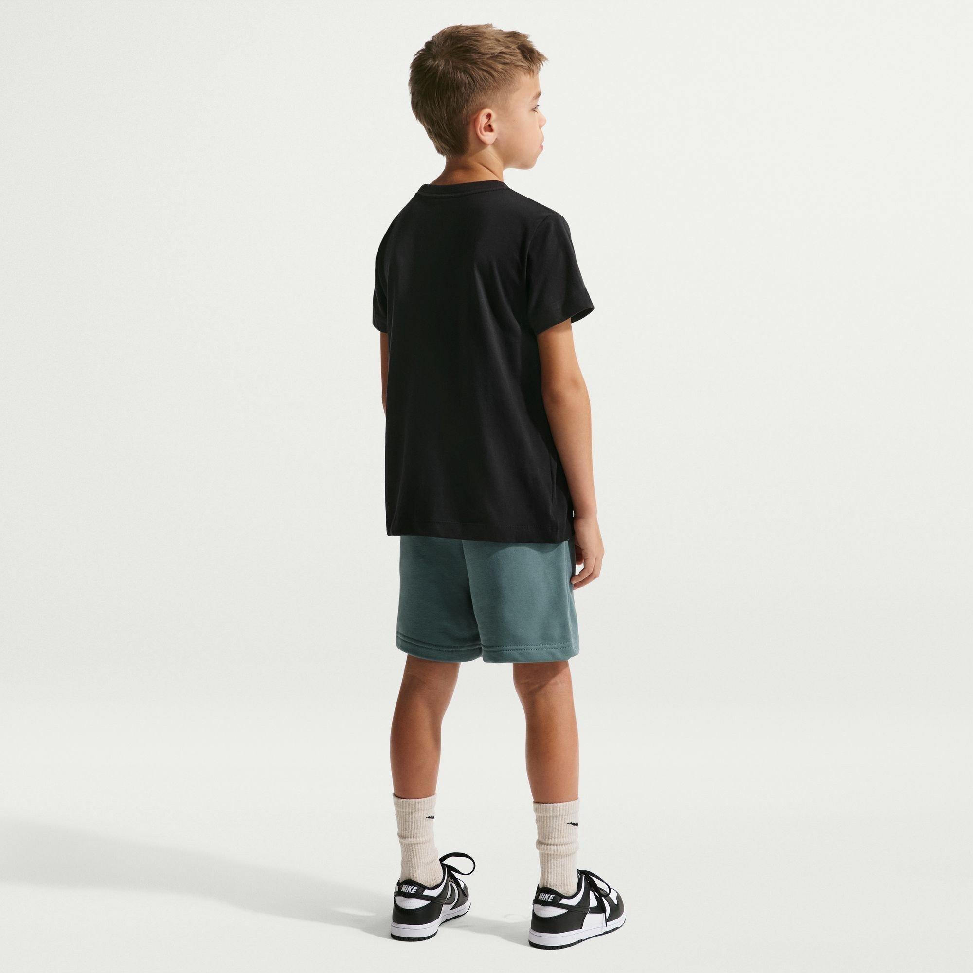 Black - Nike - Kids' Boxy T-Shirt - 4