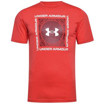 Under Armour Logo Grid Mens T Shirt