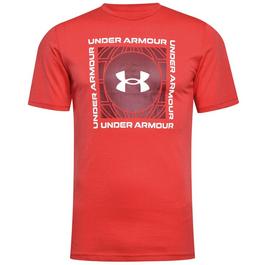 Under Armour Under Logo Grid Mens T Shirt
