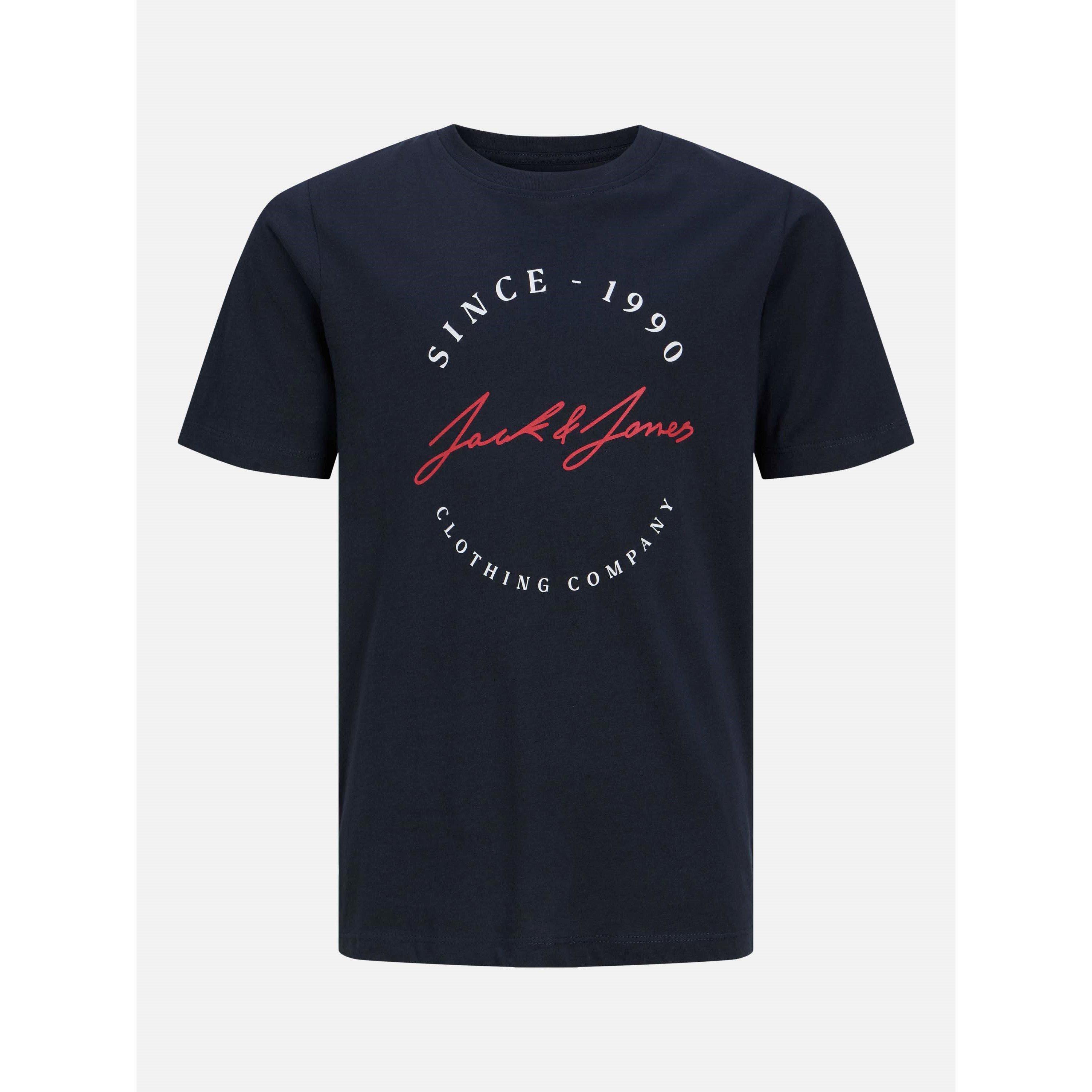 Nvy/Blk/Wht - Jack and Jones - Pack Regular Fit T-Shirt - 3
