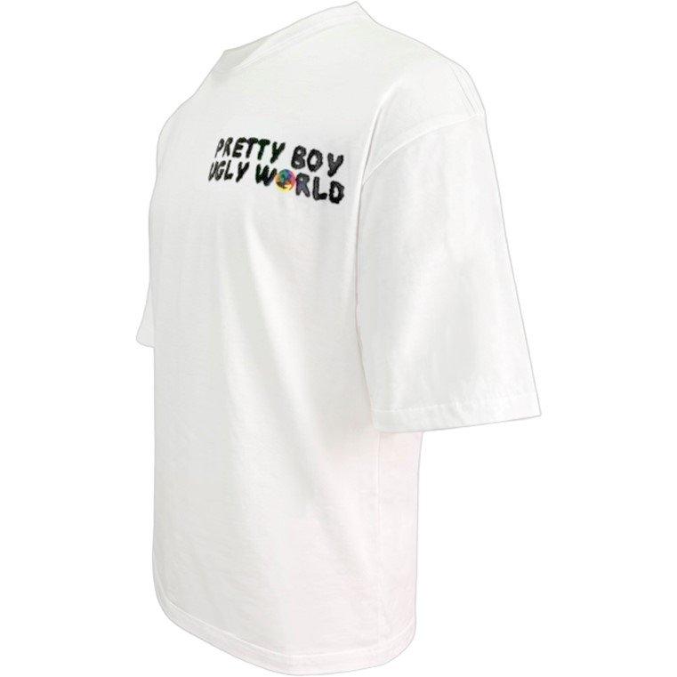 White/Multi - Pretty Boy Ugly World - The Pretty Boy Ugly World Regular Fit T-Shirt Mens - 5