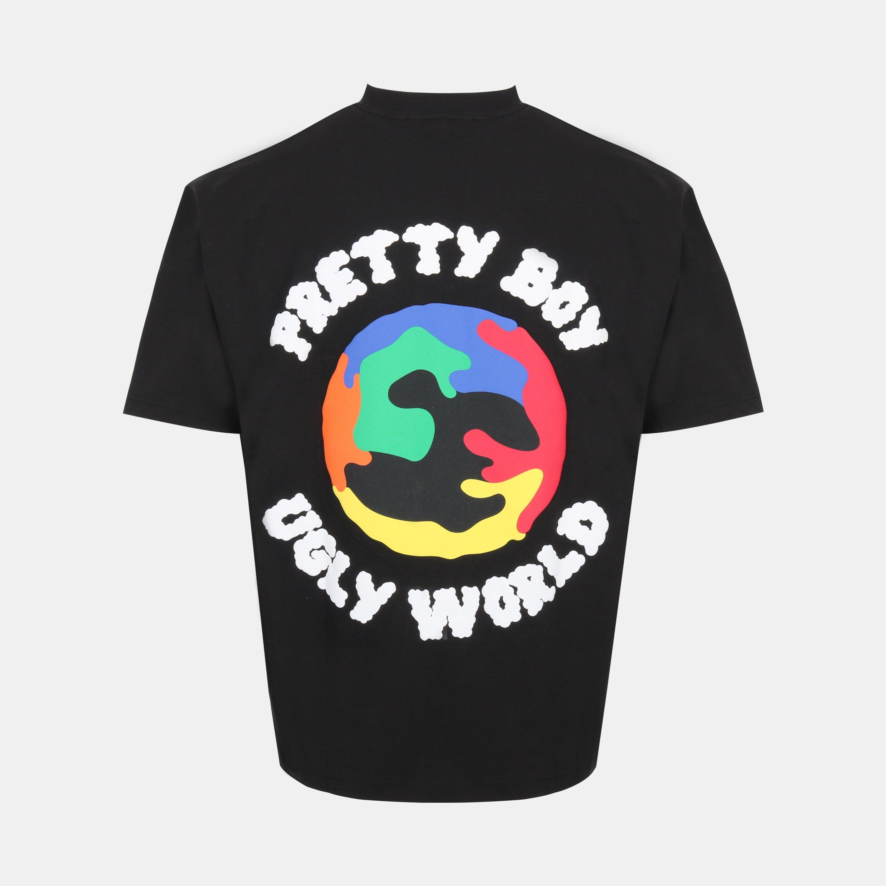 Black/Multi - Pretty Boy Ugly World - Men's Regular Fit T-Shirt - 2