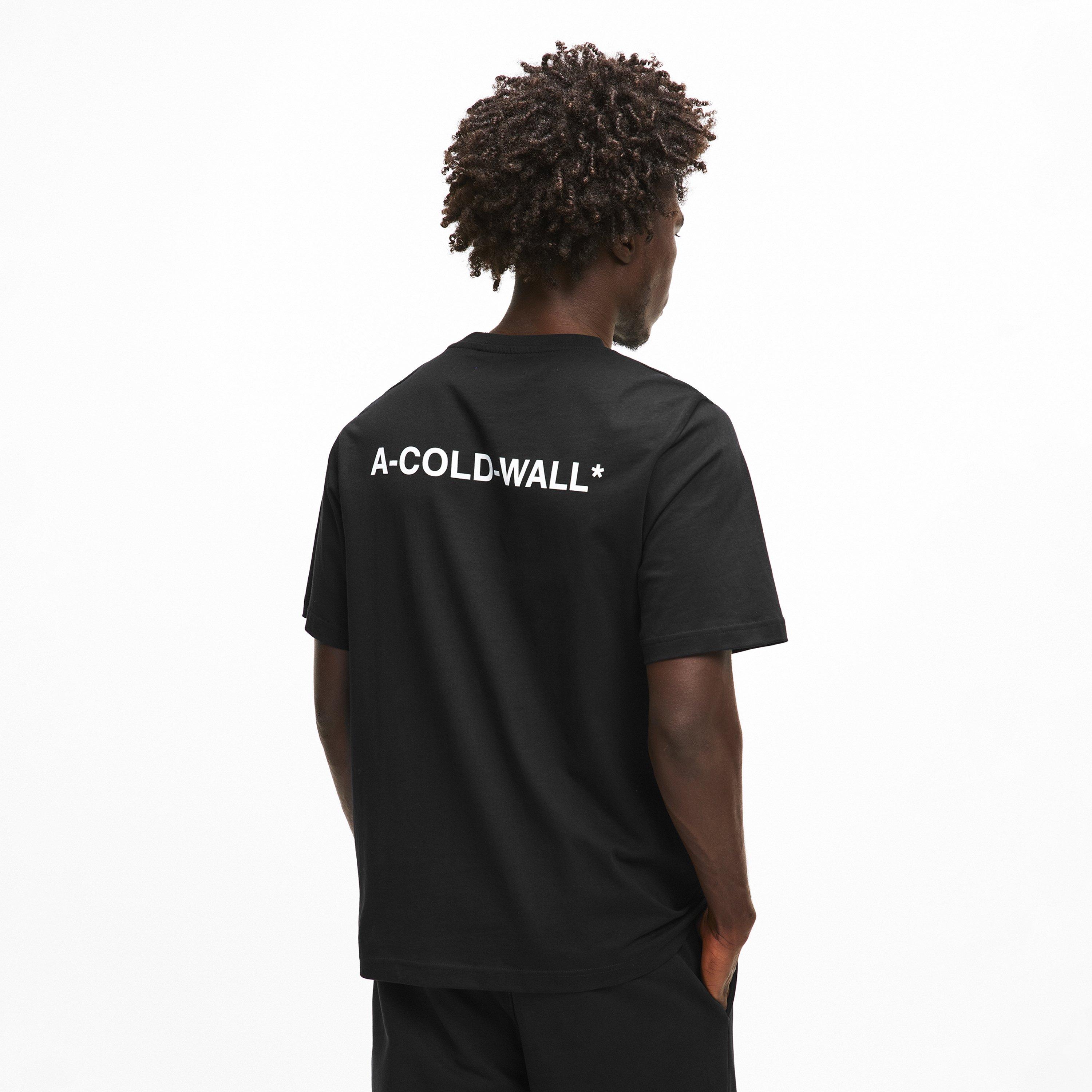 Black 001 - A-COLD-WALL - ACW Follot Logo Tee Sn62 - 4
