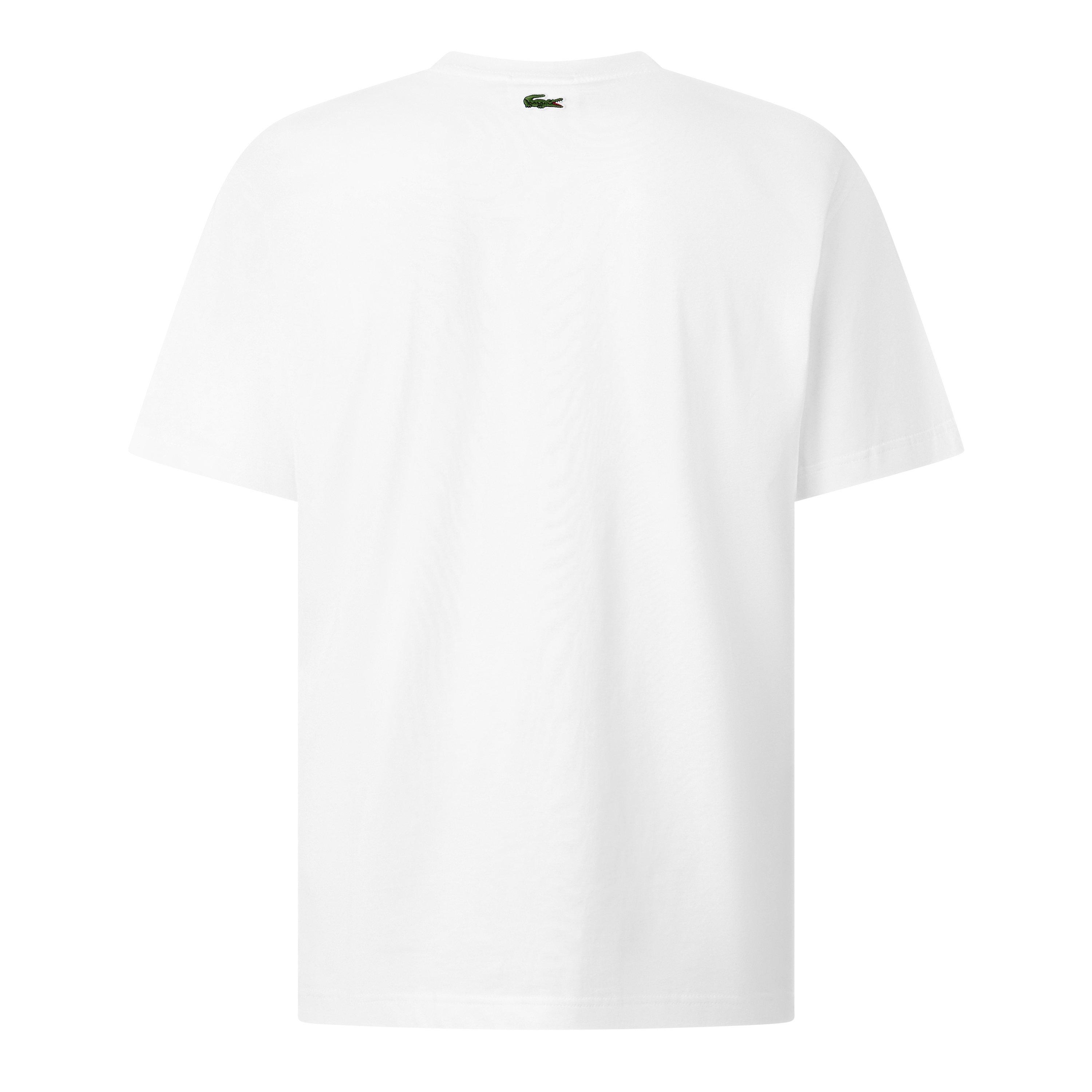 White - Lacoste - Men's Small Logo T-Shirt - 2