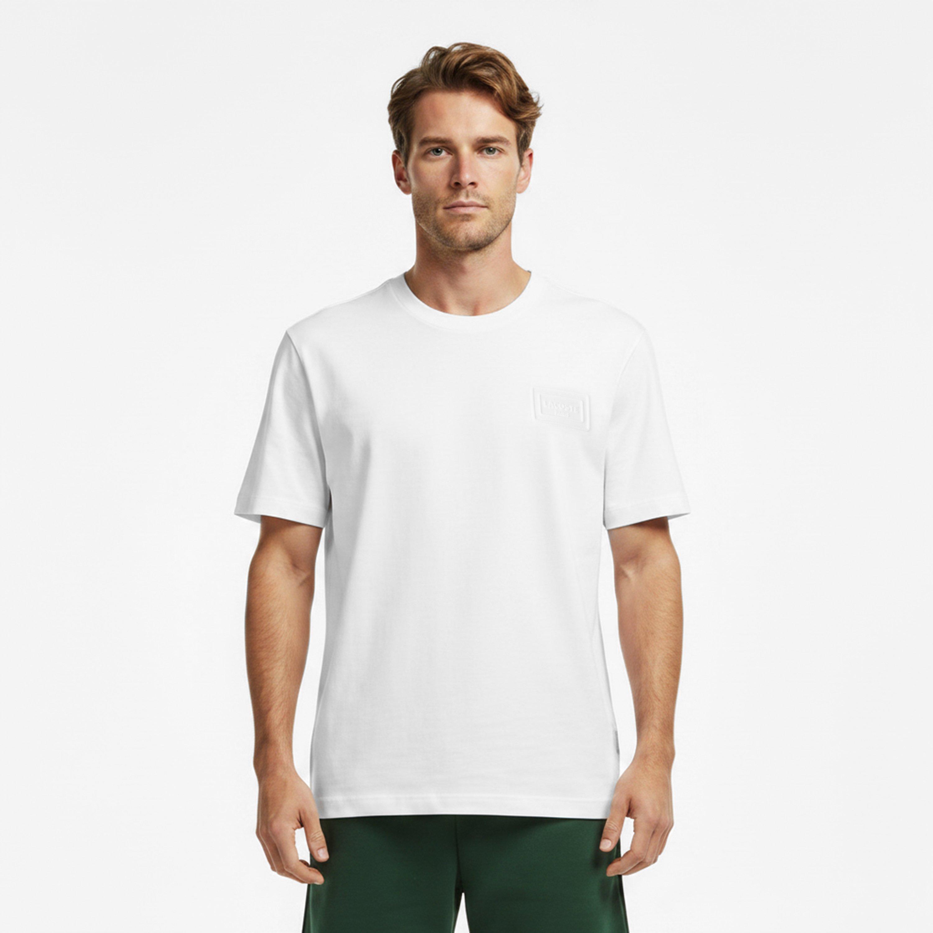 White - Lacoste - Men's Small Logo T-Shirt - 3