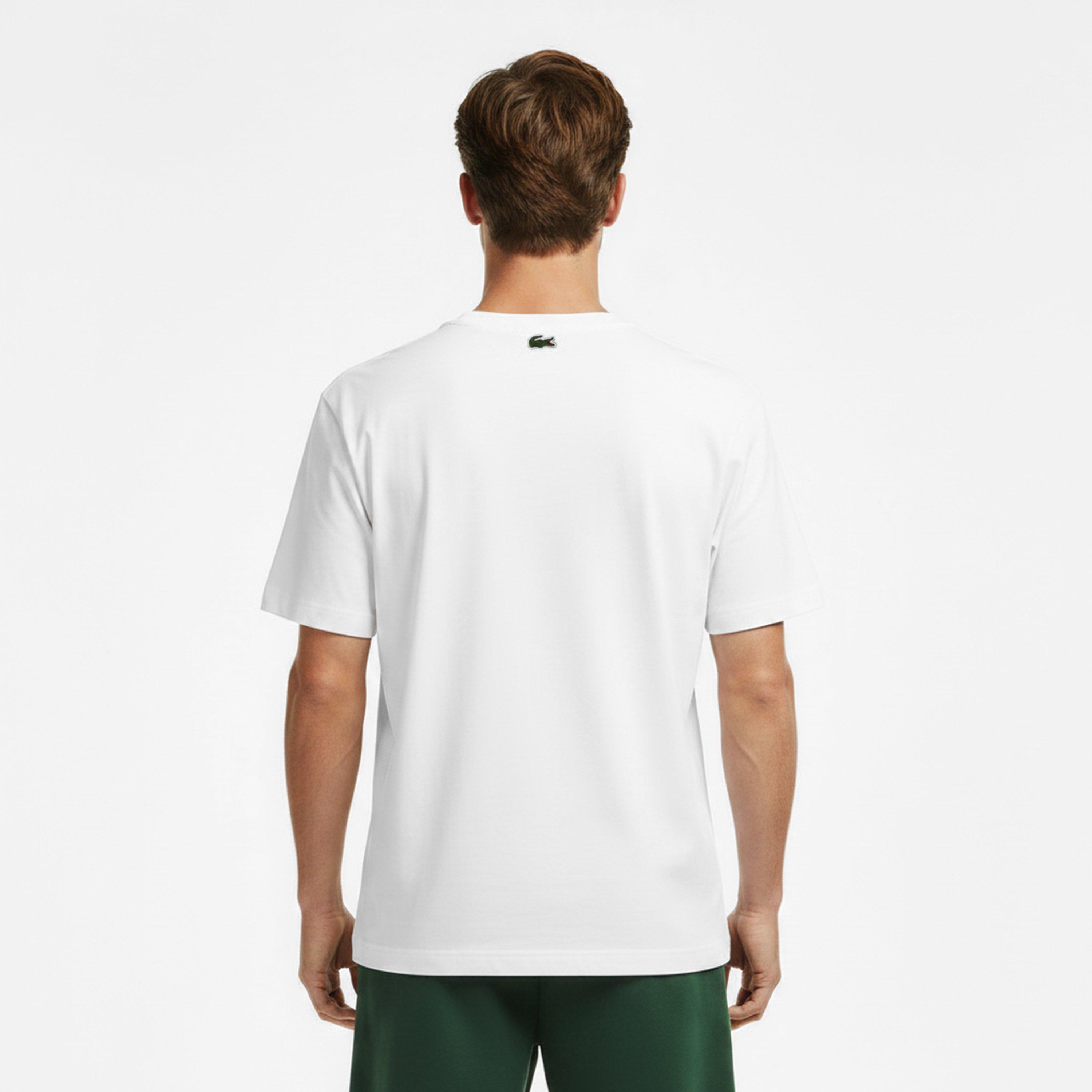 White - Lacoste - Men's Small Logo T-Shirt - 4
