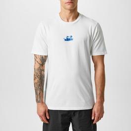 CP Company 24 1 Jersey Pencil Effect Graphics T Shirt