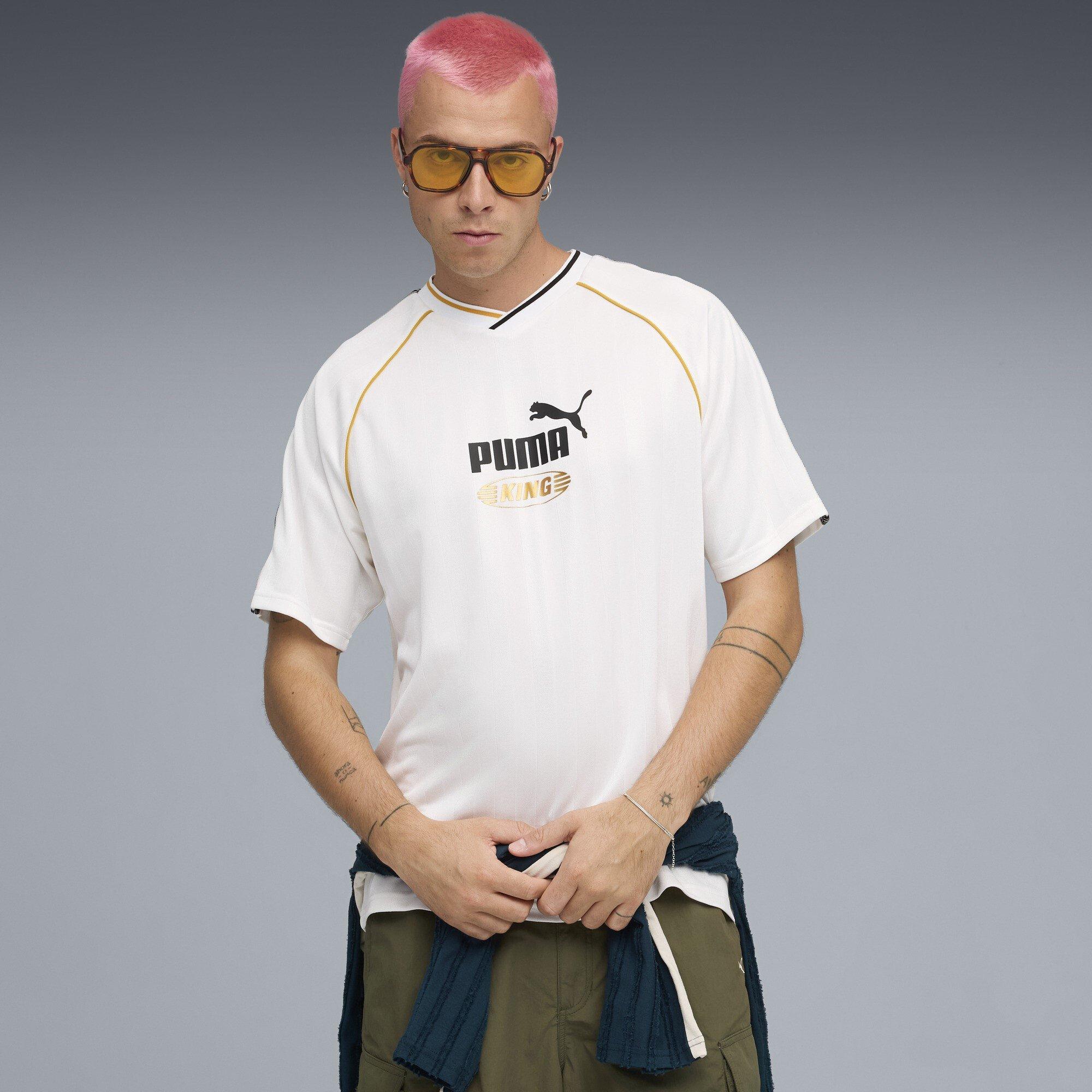 Puma White - Puma - Men's King All Over Print Regular Fit T-Shirt - 3