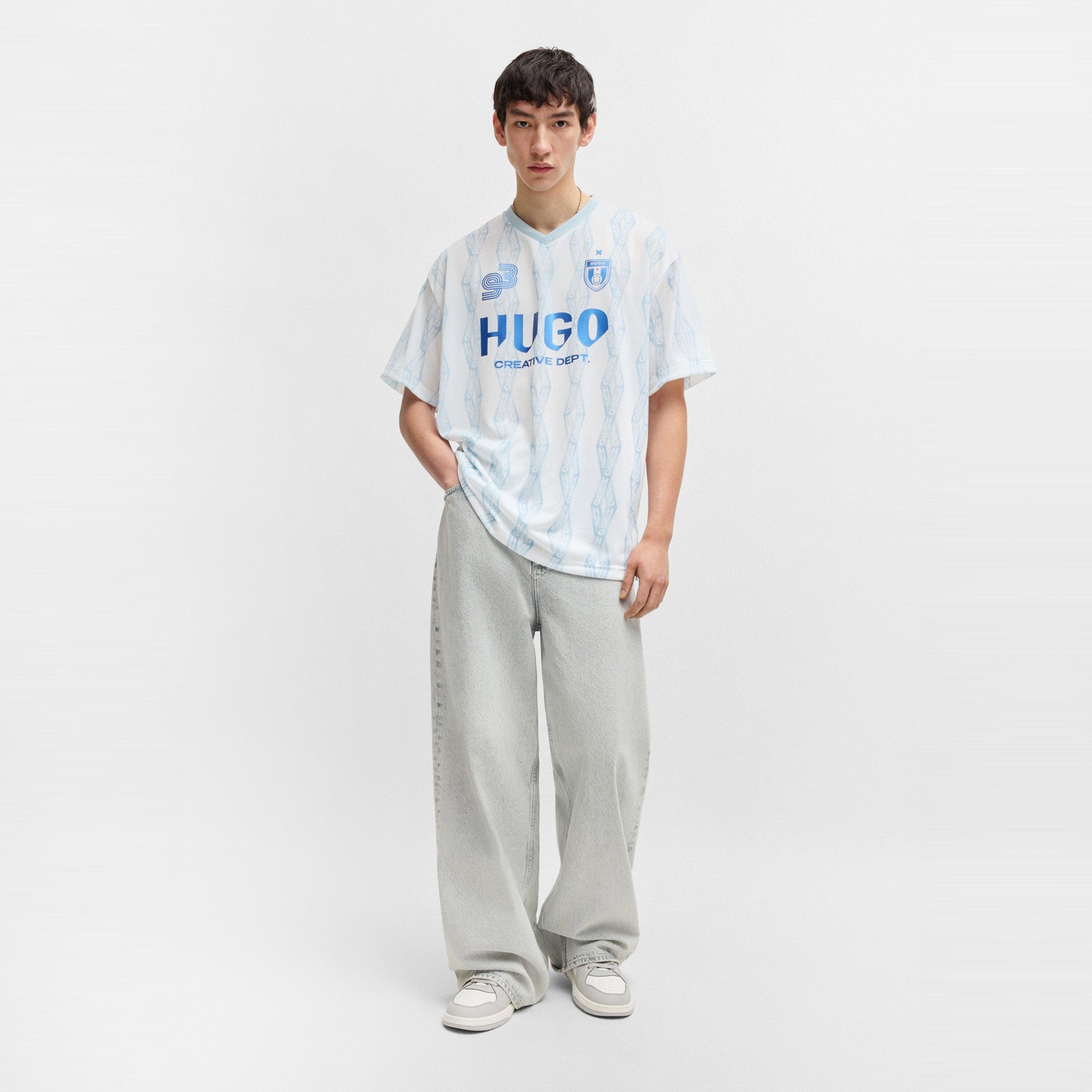 White 100 - Hugo - Men's Regular Fit T-Shirt - 5