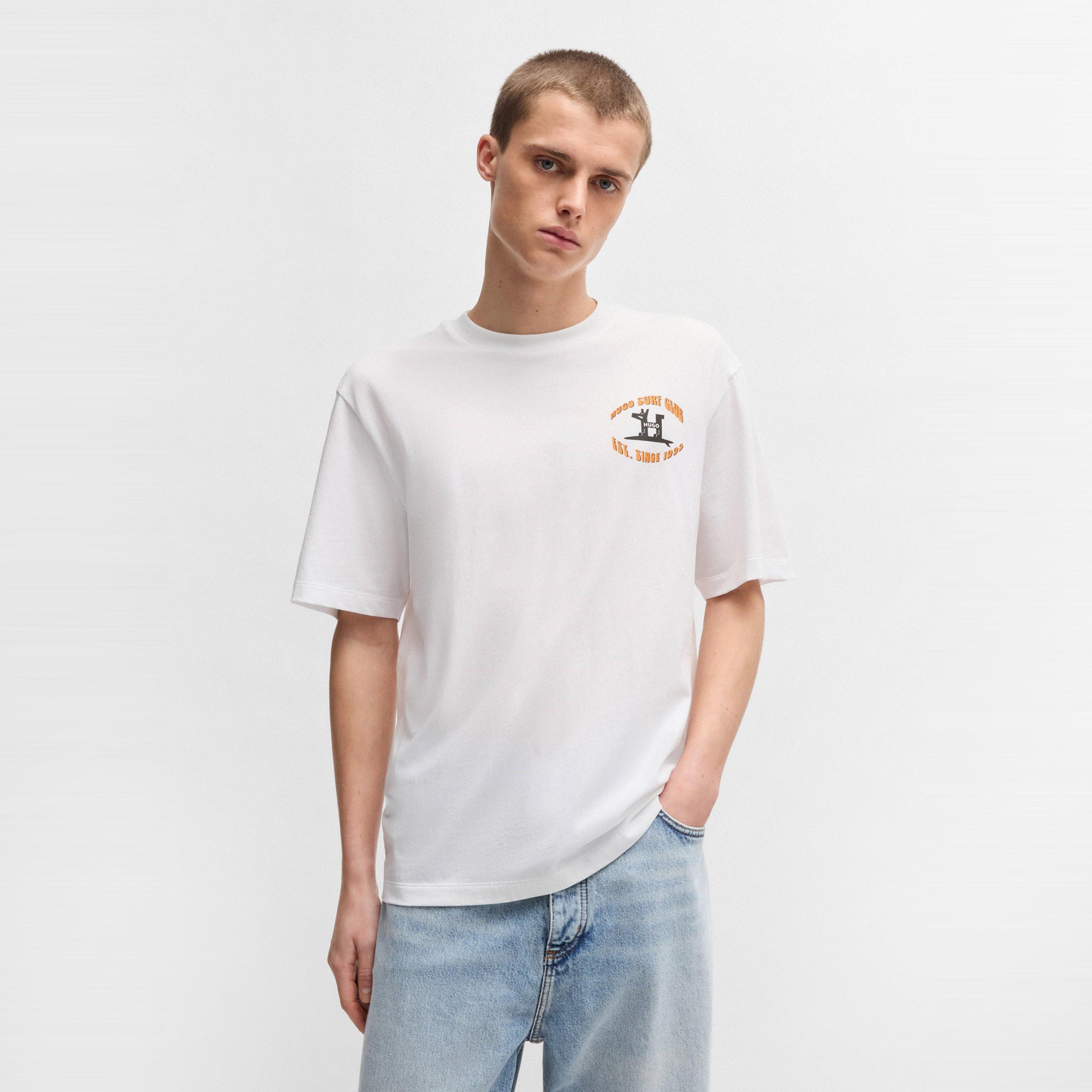 White 100 - Hugo - Men's Nodiwop 01 T-Shirt - 2