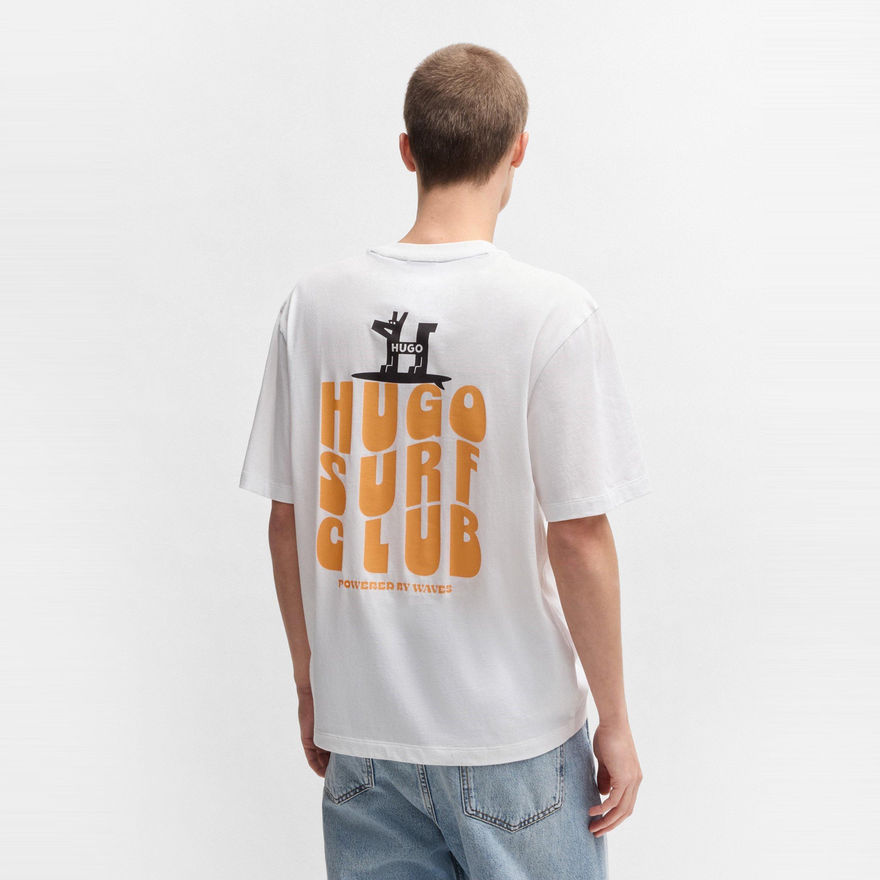 White 100 - Hugo - Men's Nodiwop 01 T-Shirt - 3