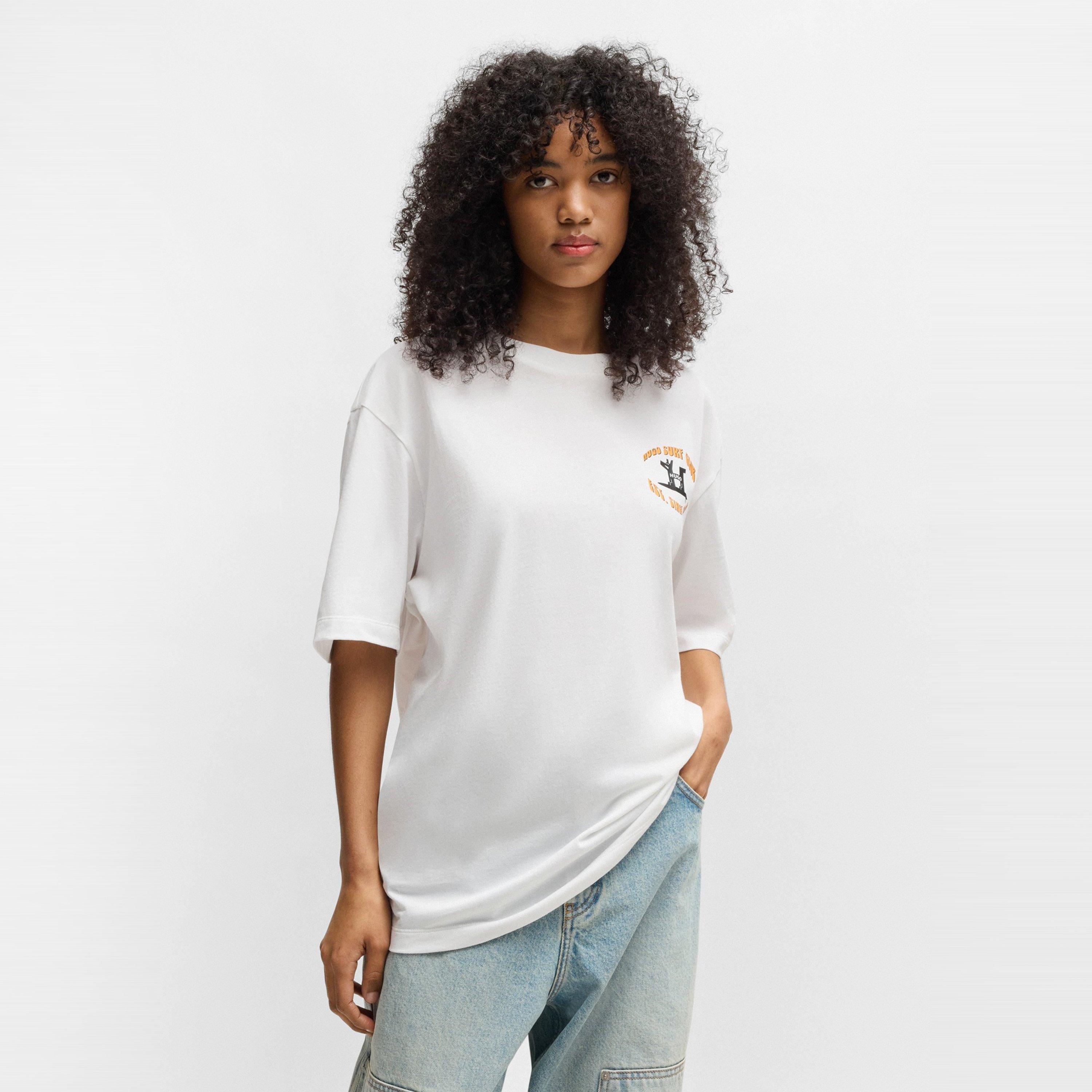 White 100 - Hugo - Men's Nodiwop 01 T-Shirt - 4