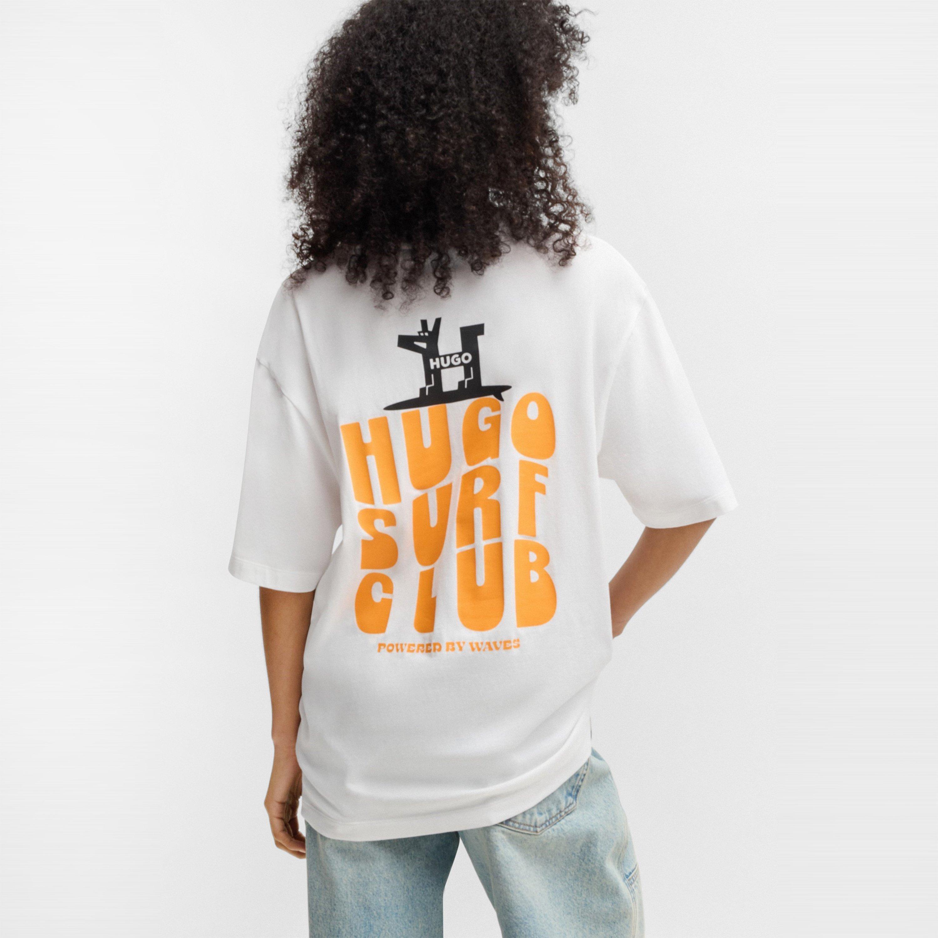 White 100 - Hugo - Men's Nodiwop 01 T-Shirt - 5