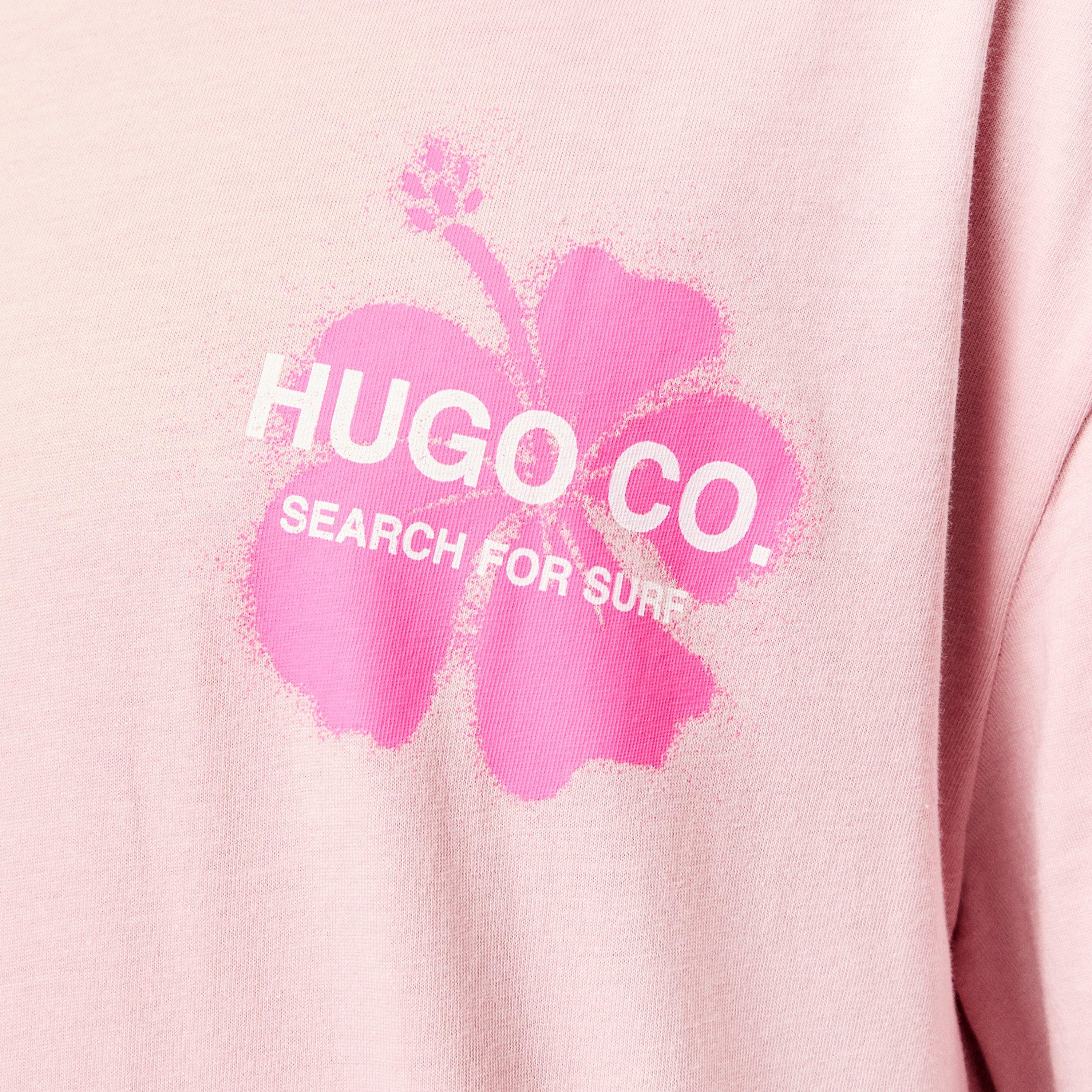 Lt Pas Pink 680 - Hugo - Men's Nodiwop 01 Regular Fit T-Shirt - 5