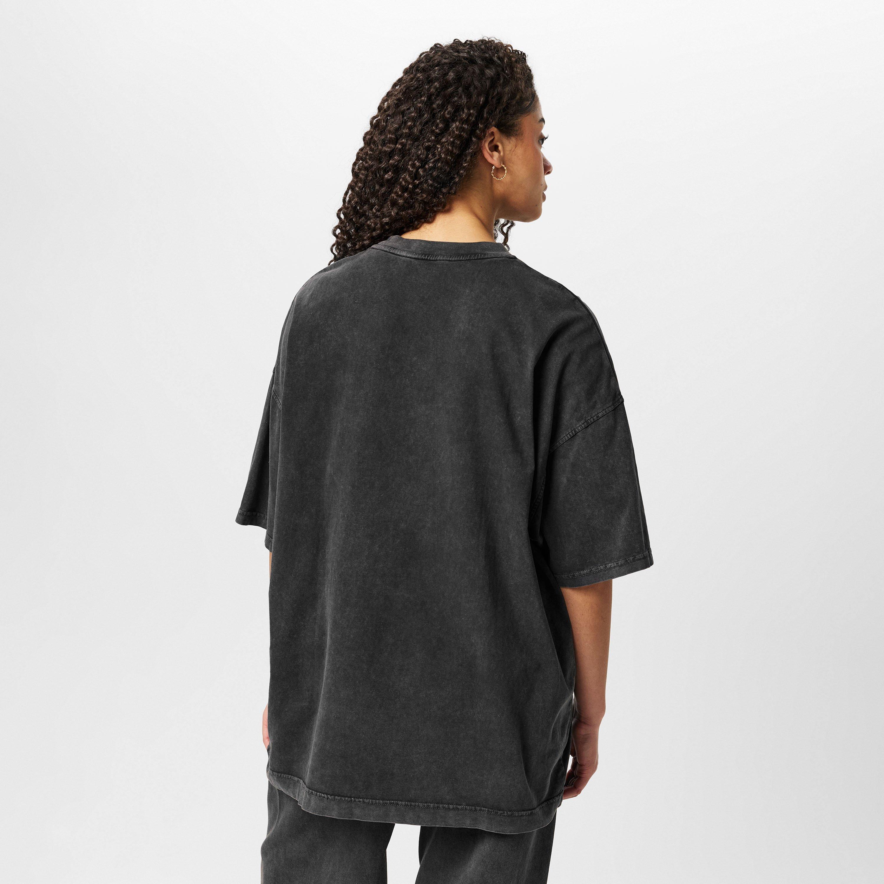 Charcoal - Firetrap - Wash Boxy T-Shirt - 2