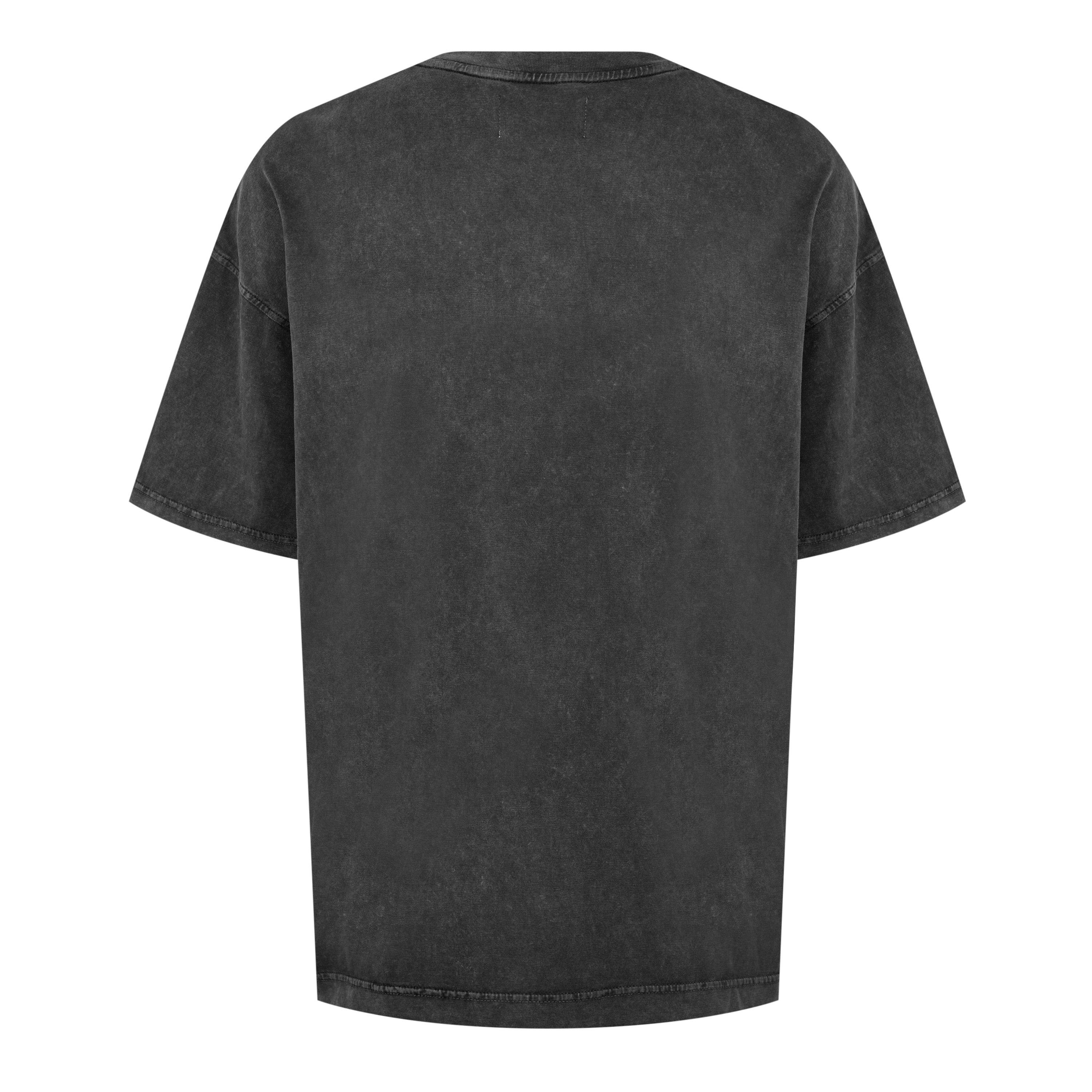 Charcoal - Firetrap - Wash Boxy T-Shirt - 6