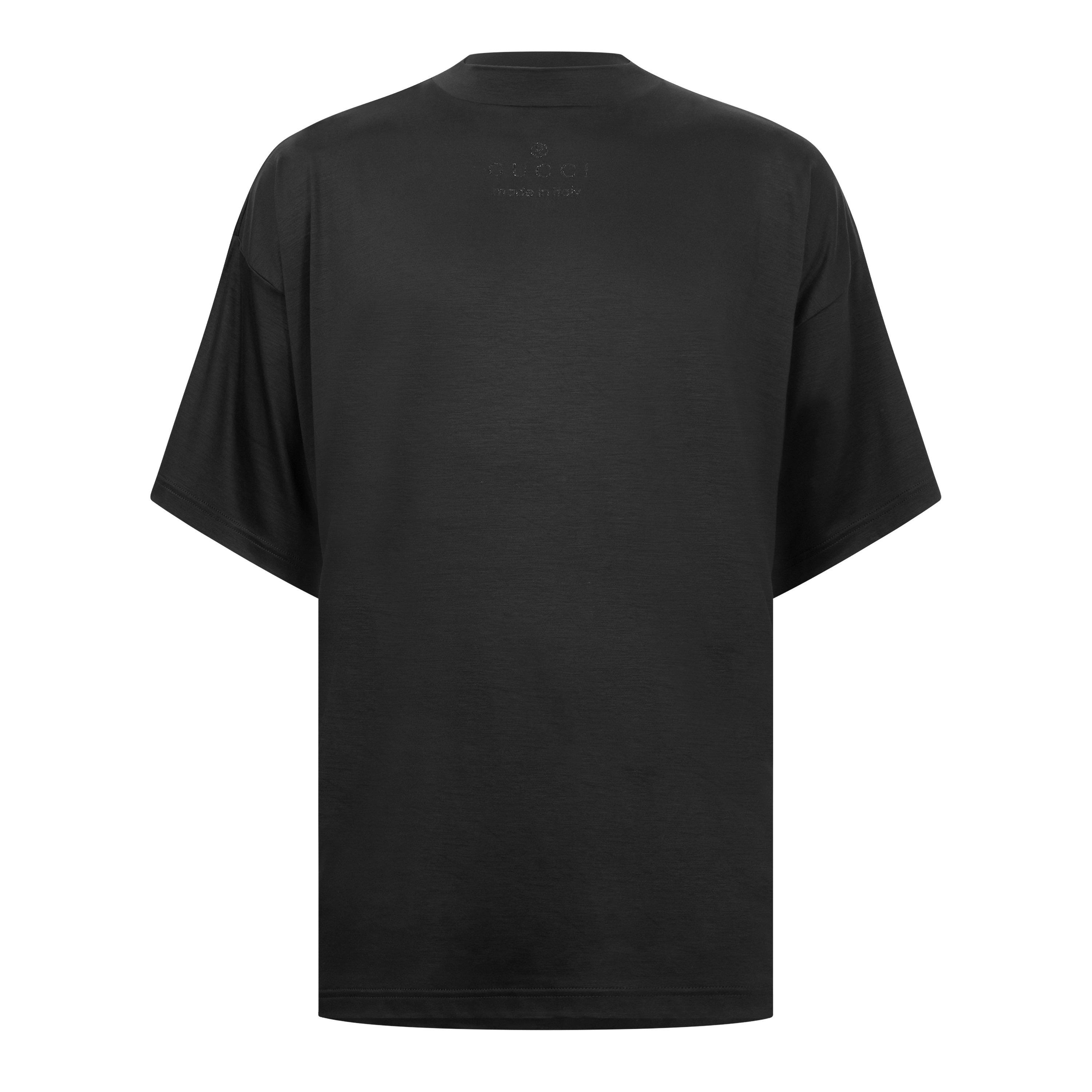 Black/Mc - Gucci - Gucci OS Logo Tee Sn64 - 1