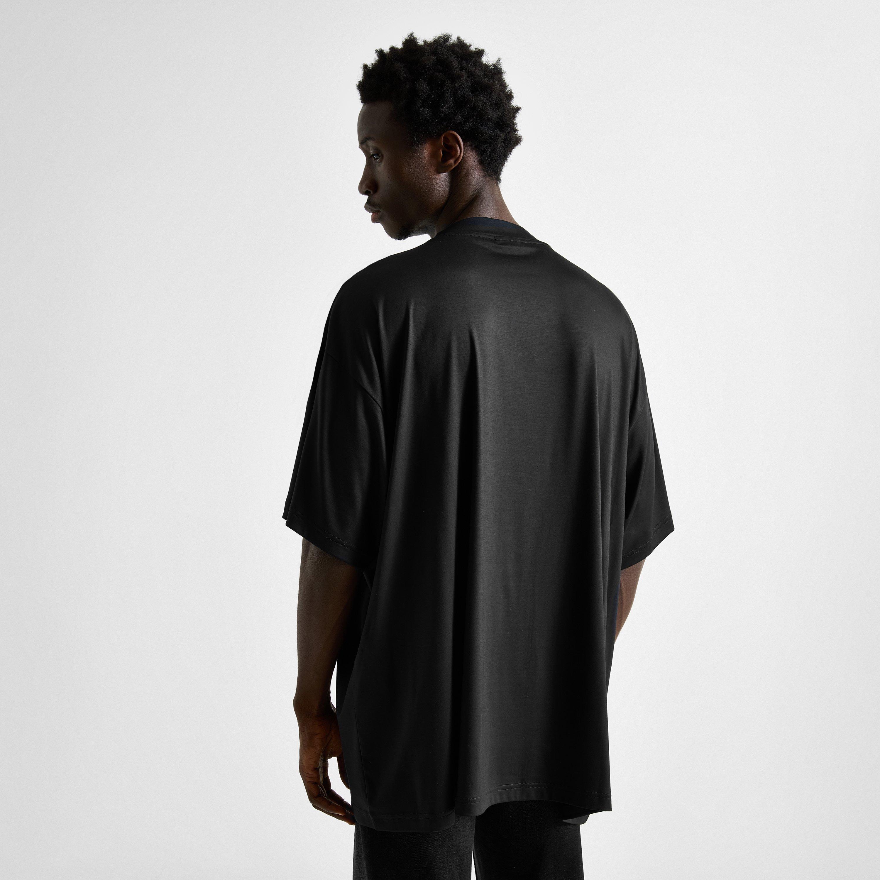 Black/Mc - Gucci - Men's OS Logo Modal Oversized-Fit T-Shirt - 4