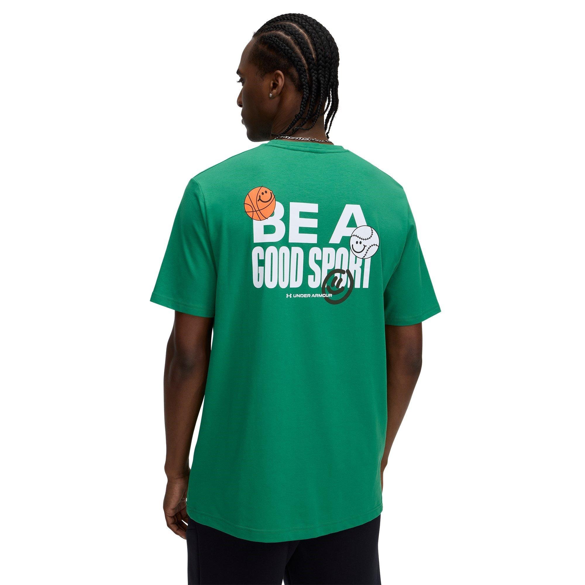 Kelly Grn/White - Under Armour - Good Sport Short-Sleeve Regular Fit T-Shirt - 2