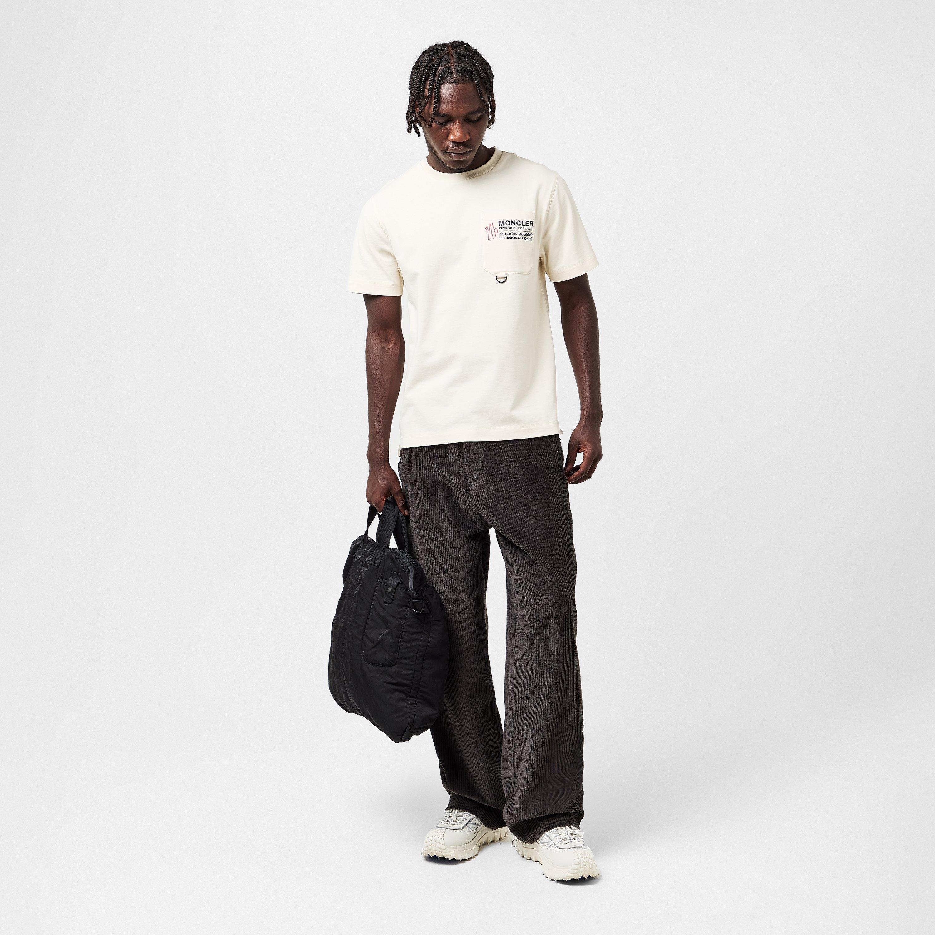 White 034 - Moncler Grenoble - Men's Pocket T-Shirt - 6