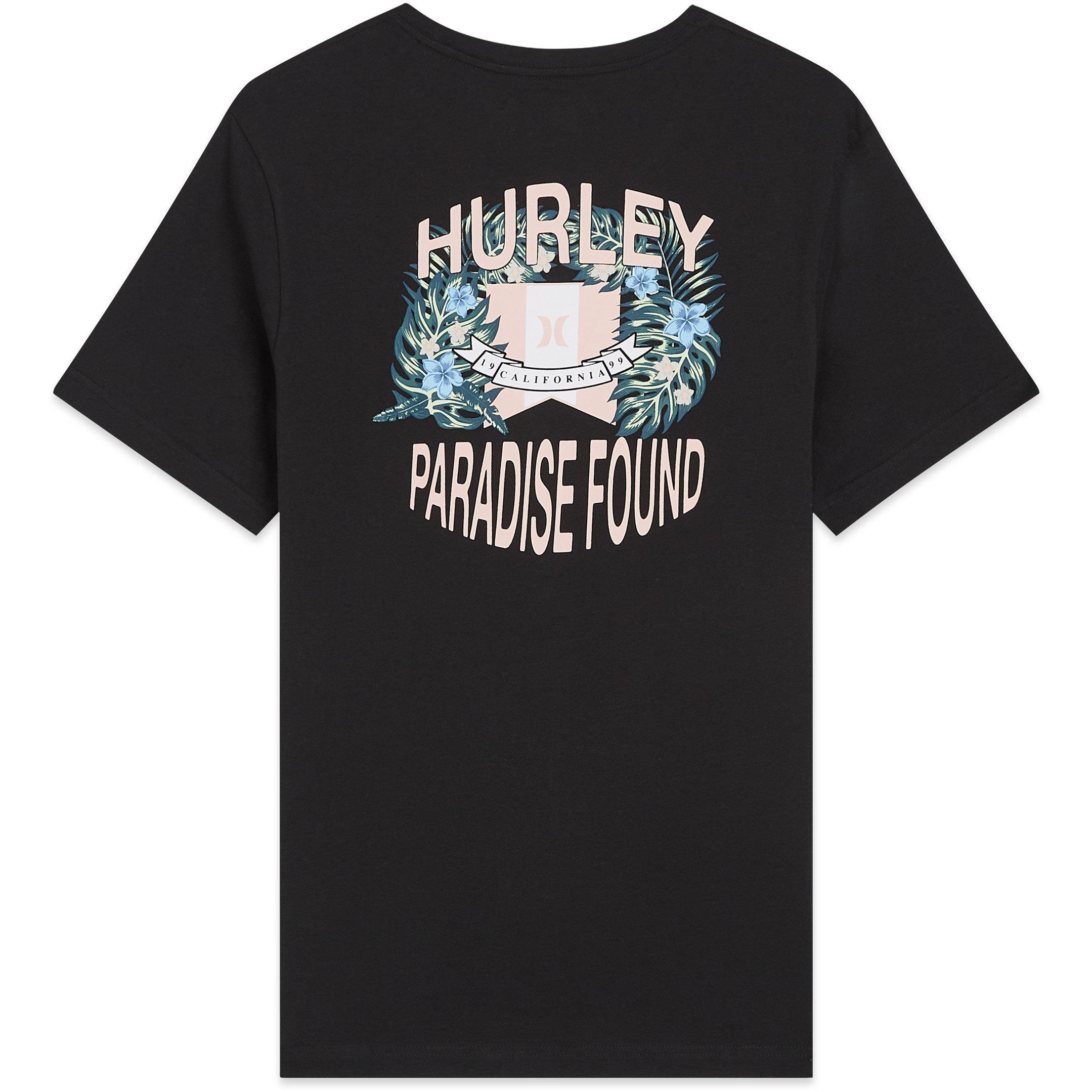 Hurley Men's Graphic T-Shirt - Black - Medium