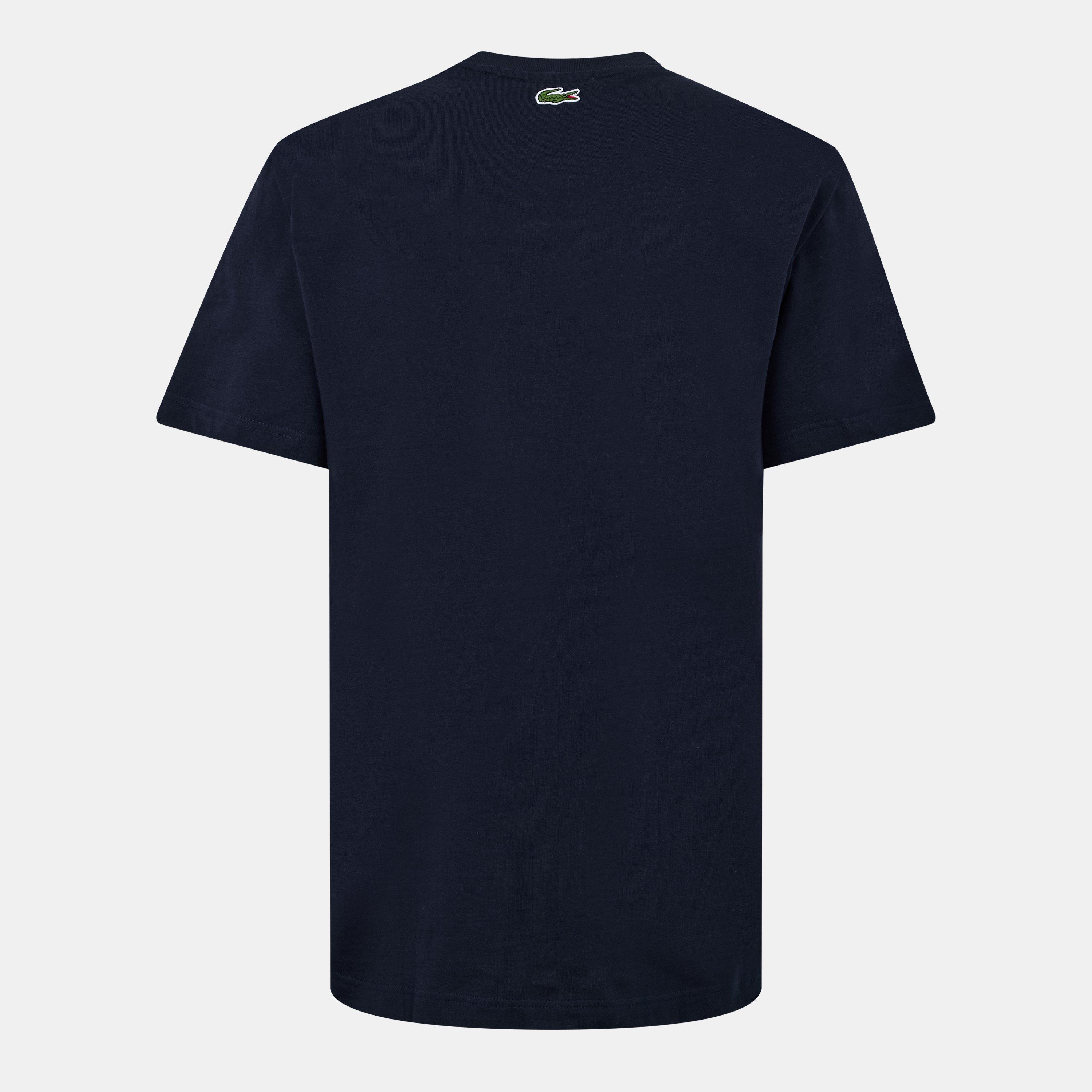 Navy Blue - Lacoste - Croc Tee - 2