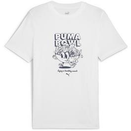 Puma Puma Graphics Bowl Tee T-Shirt Mens