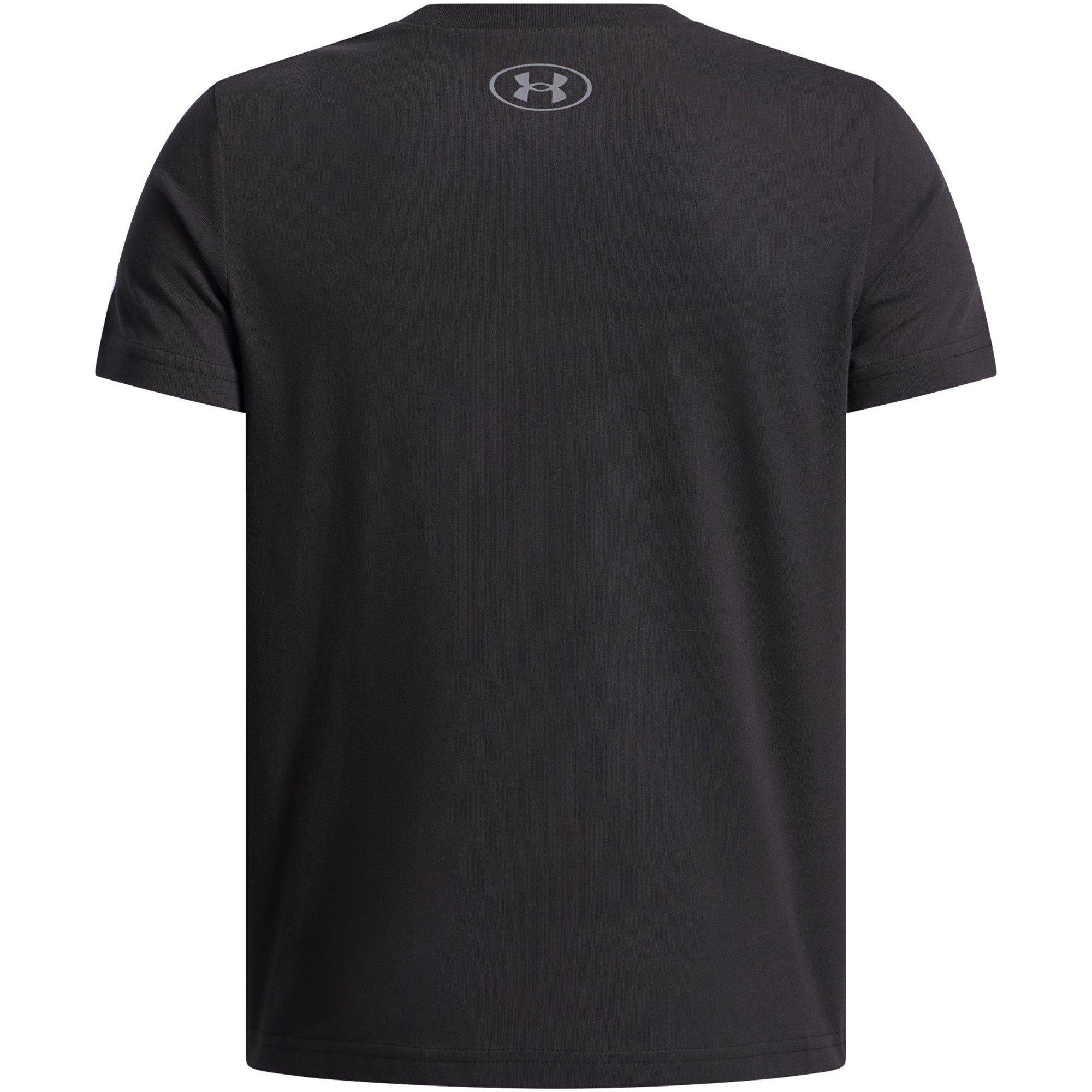 Black - Under Armour - Kids' Foundation Short-Sleeve Regular Fit T-Shirt - 2