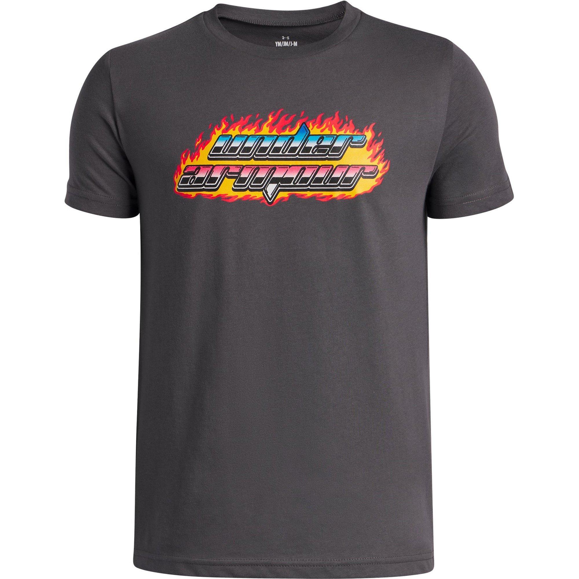 Flame Short-Sleeve Regular Fit T-Shirt