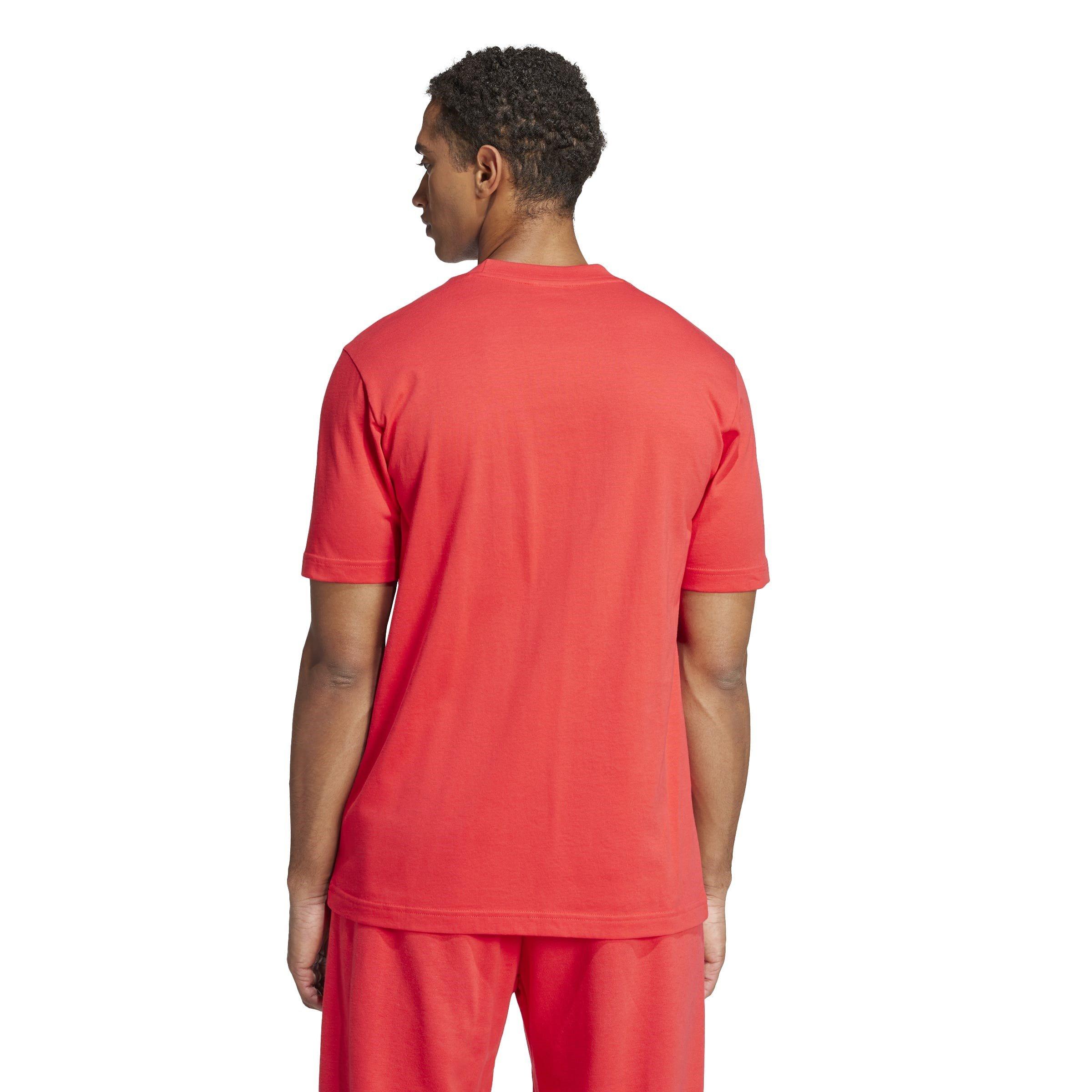 Ren Ruby/Sort - adidas - Essentials Big Logo Tee - 3