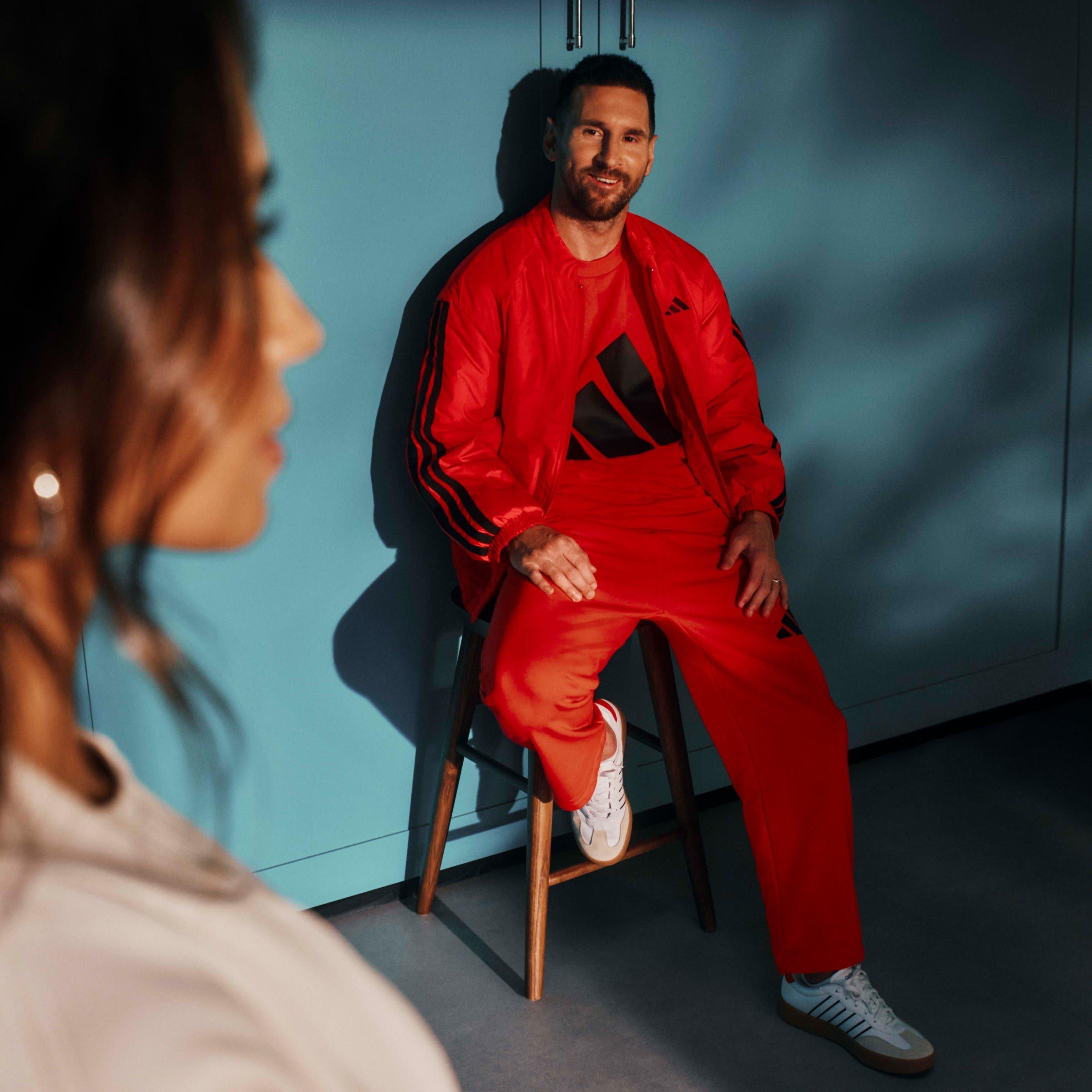 Ren Ruby/Sort - adidas - Essentials Big Logo Tee - 7