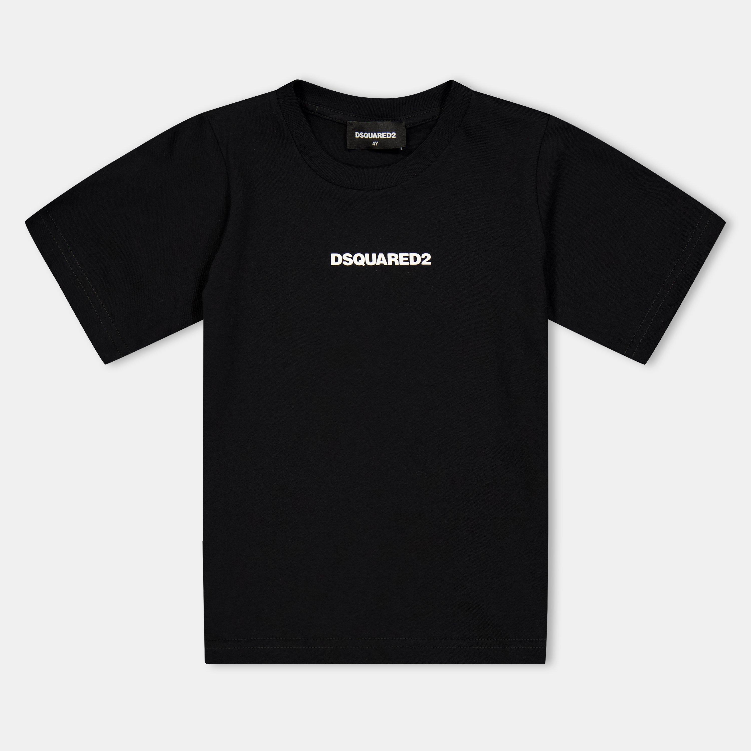 Dsquared2 Boys Kids' T-Shirt - Black Dq900 - 8Y