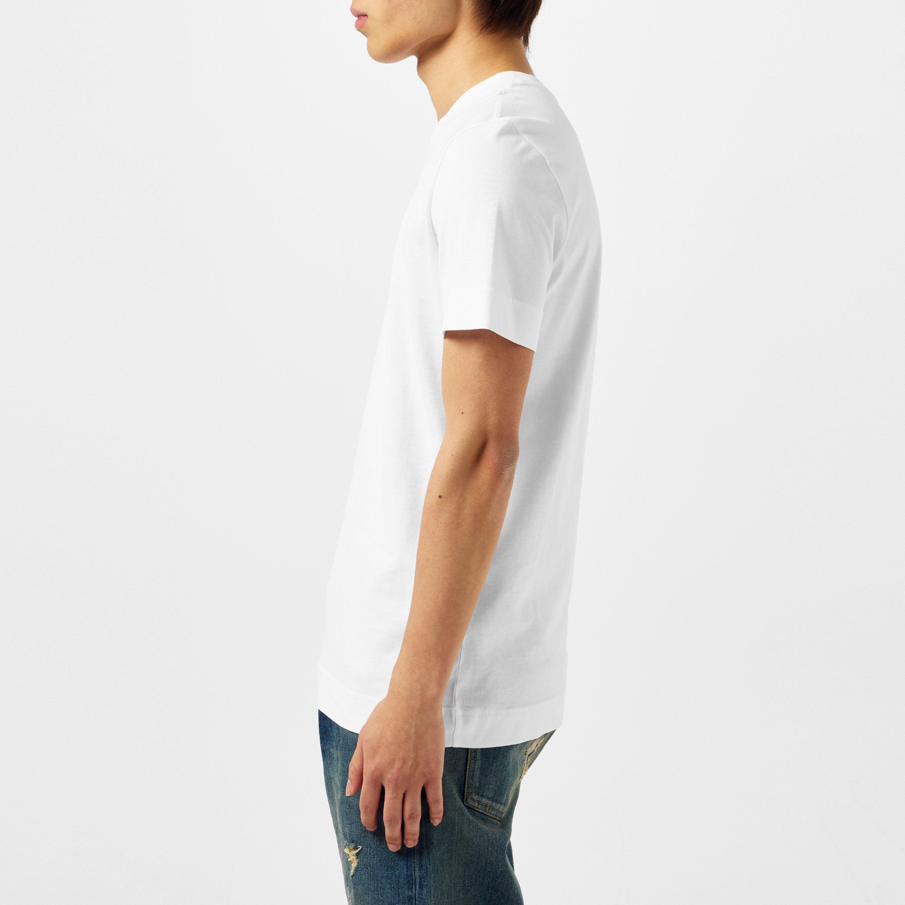 White - GIVENCHY - Reverse Logo T Shirt - 5