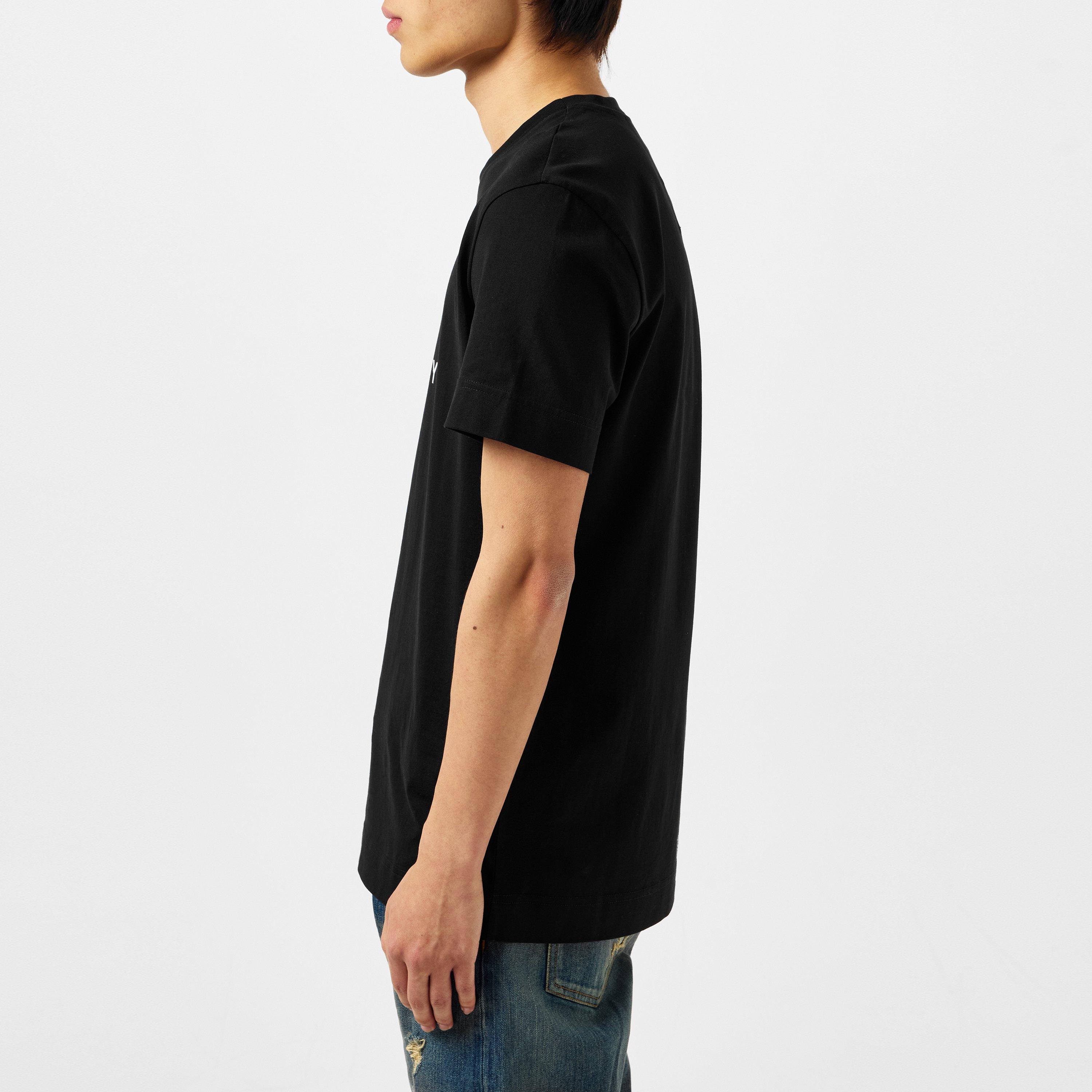 Black - GIVENCHY - Reverse Logo T Shirt - 5