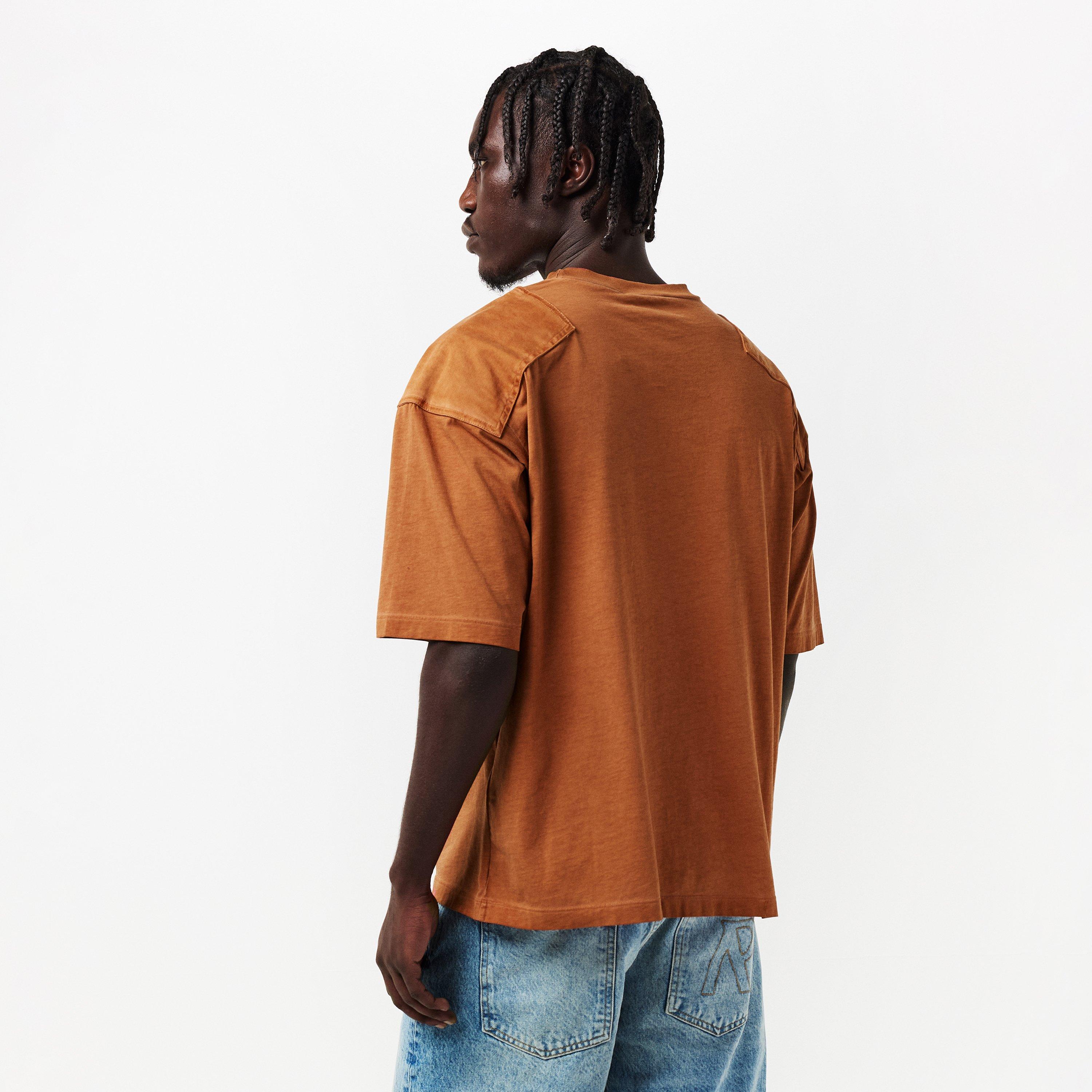 Rust - DSquared2 - Men's DSQ Caten Oversized T-Shirt - 4