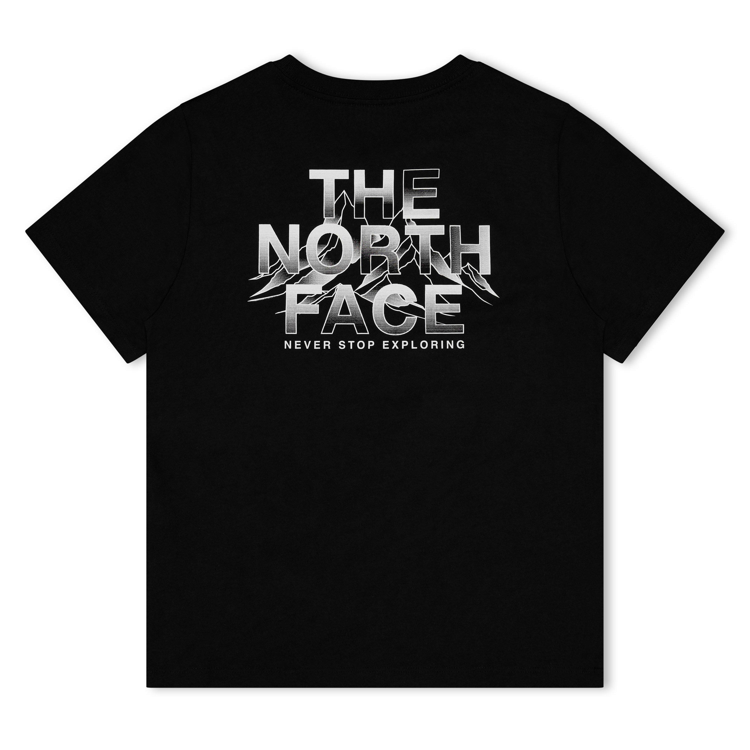 TNF Black KY4 - The North Face - Kids' Sibli Short-Sleeve Crew-Neck Graphic Cotton T-Shirt - 2