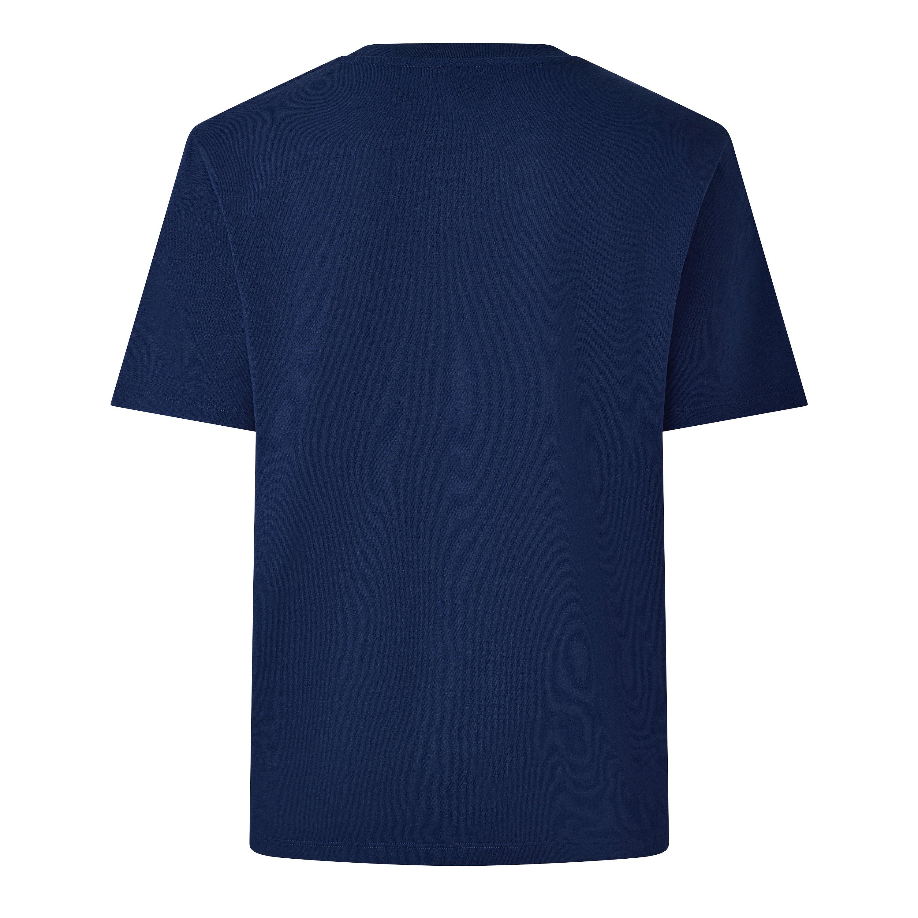 Navy - Balmain - Balmain Prnt Tee Sn64 - 2