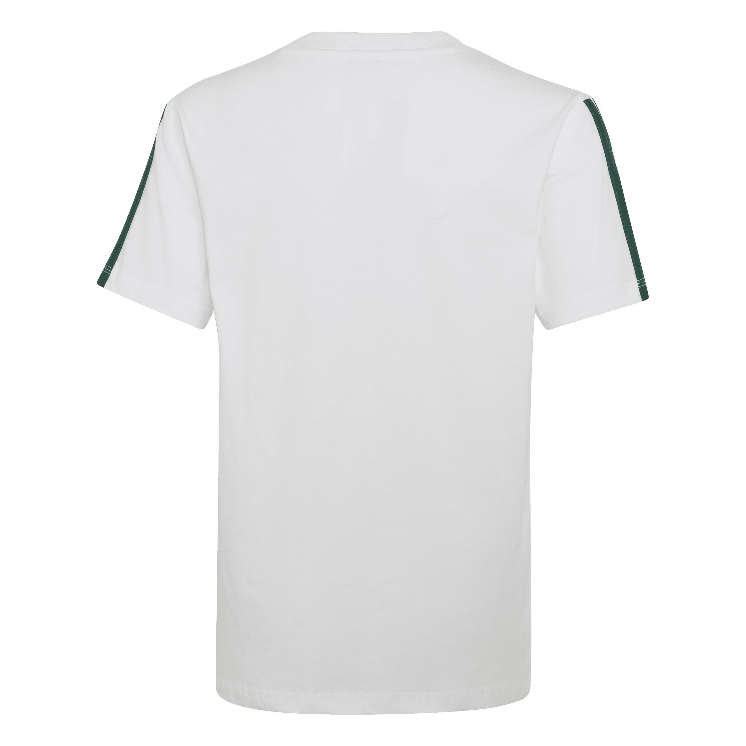 White/Green - adidas - Essential Junior Tee - 2