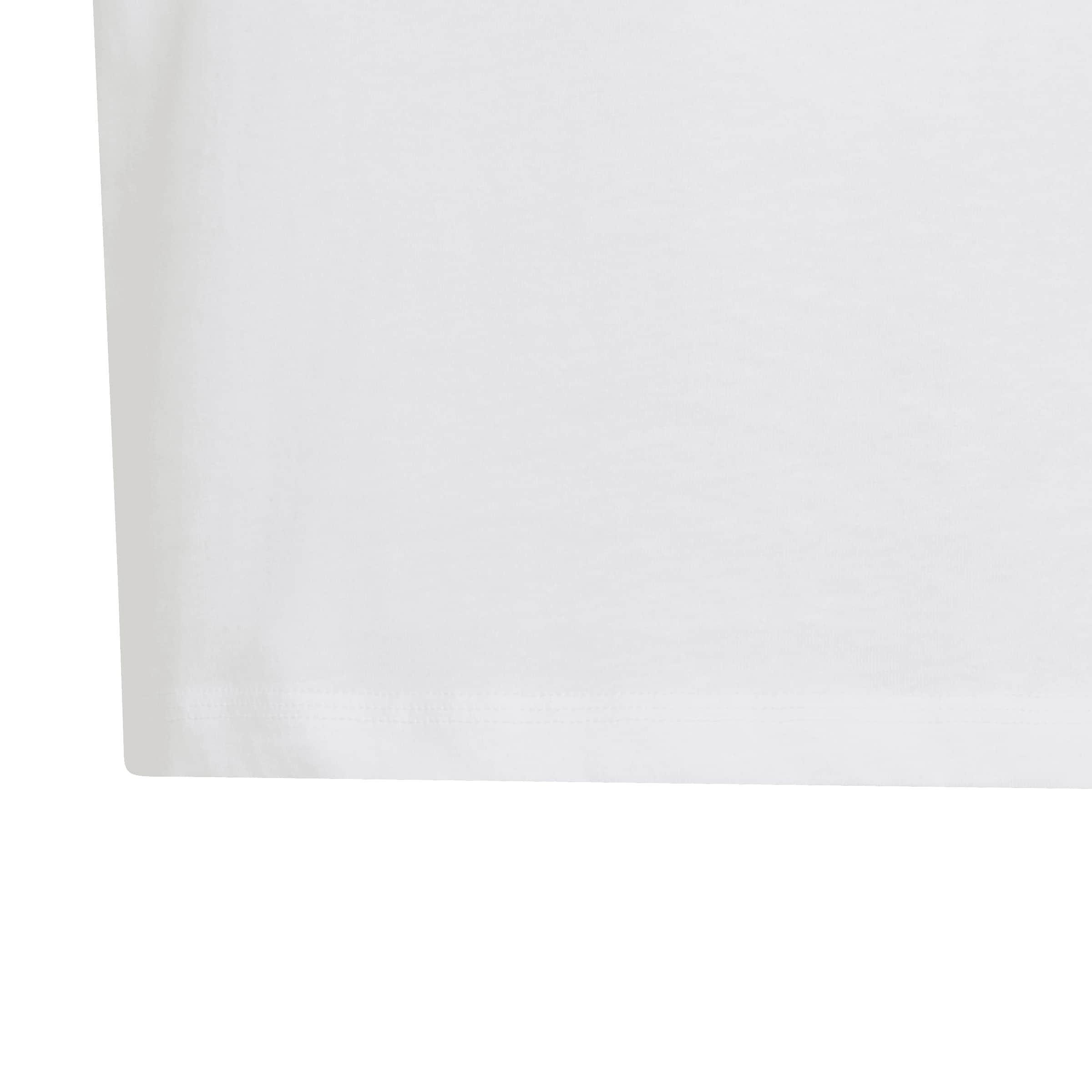 White/Green - adidas - Essential Junior Tee - 5
